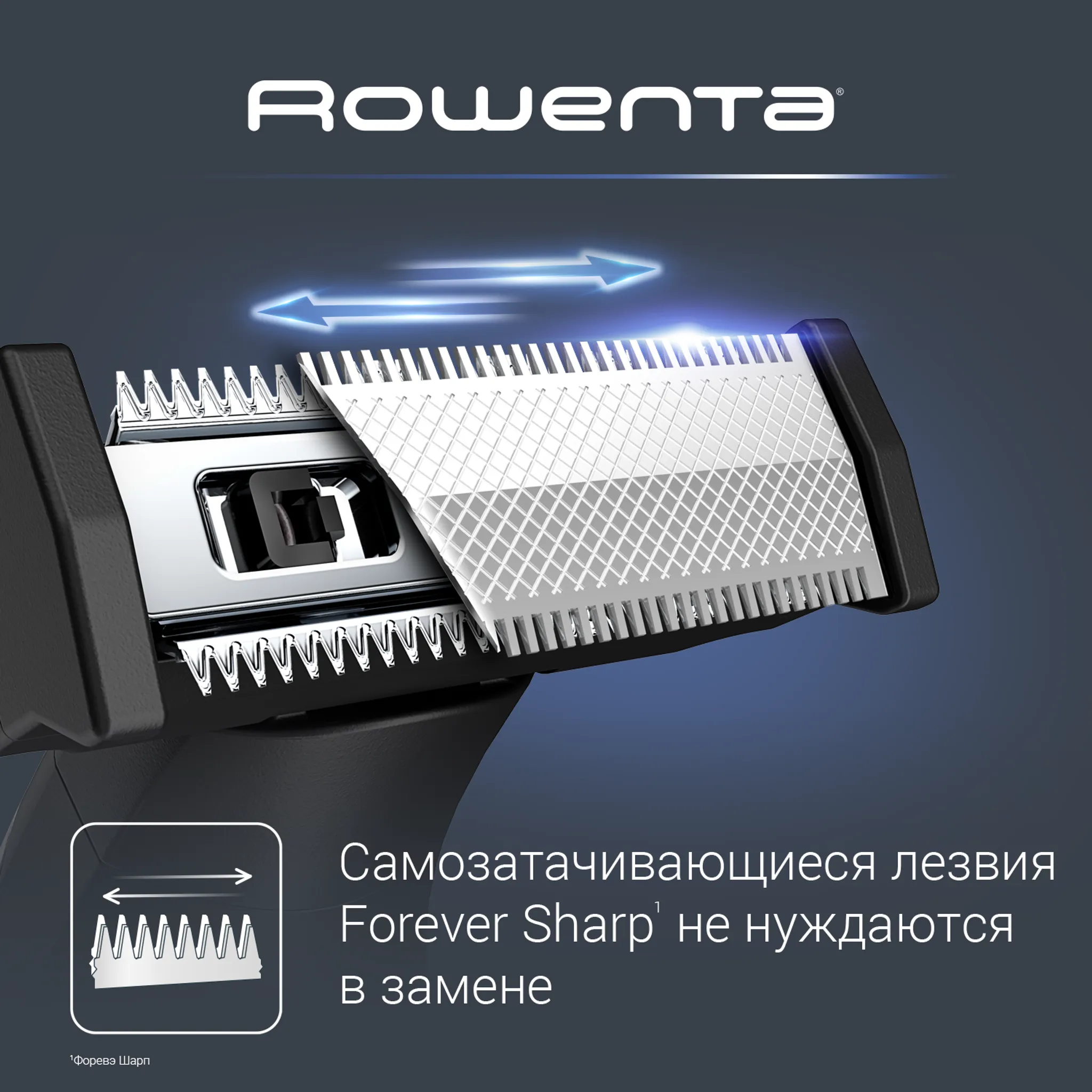 Триммер для бороды Rowenta Forever Sharp