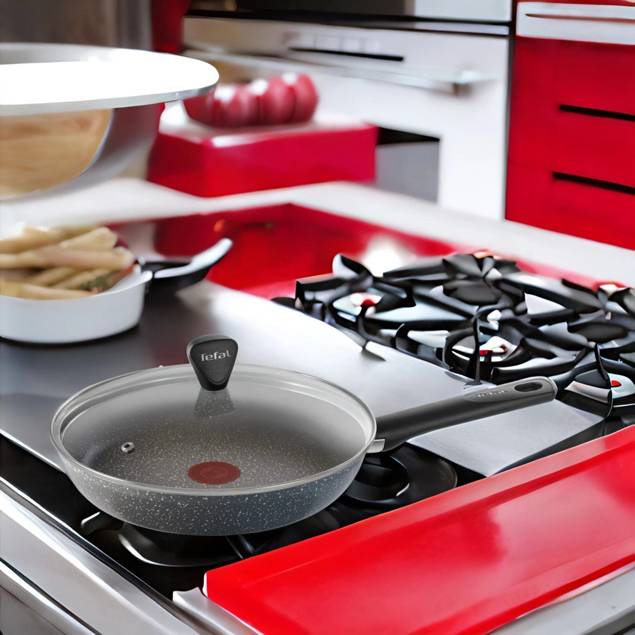 Сковорода с крышкой Tefal Natural Cook 24 см 04234924