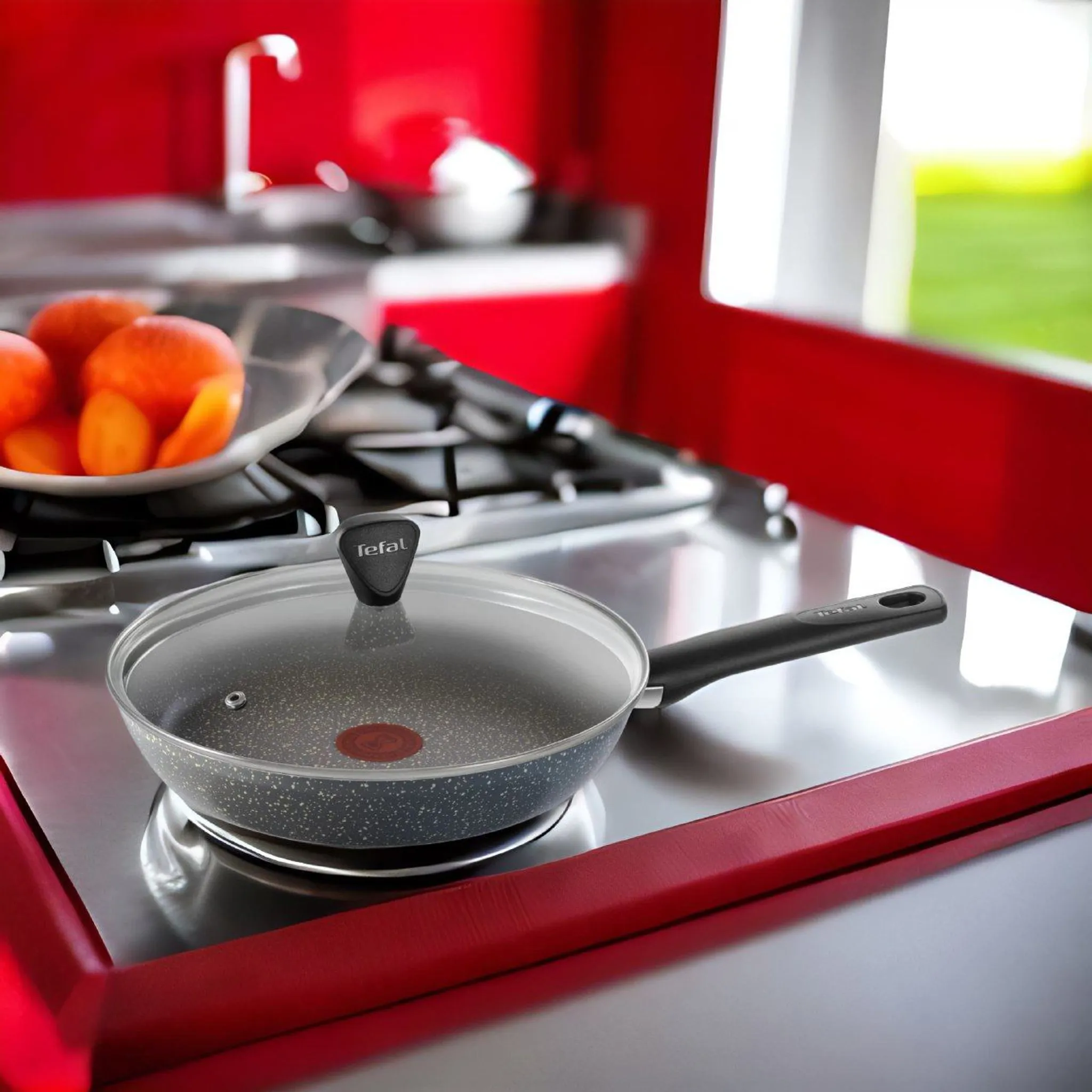 Сковорода с крышкой Tefal Natural Cook 24 см 04234924