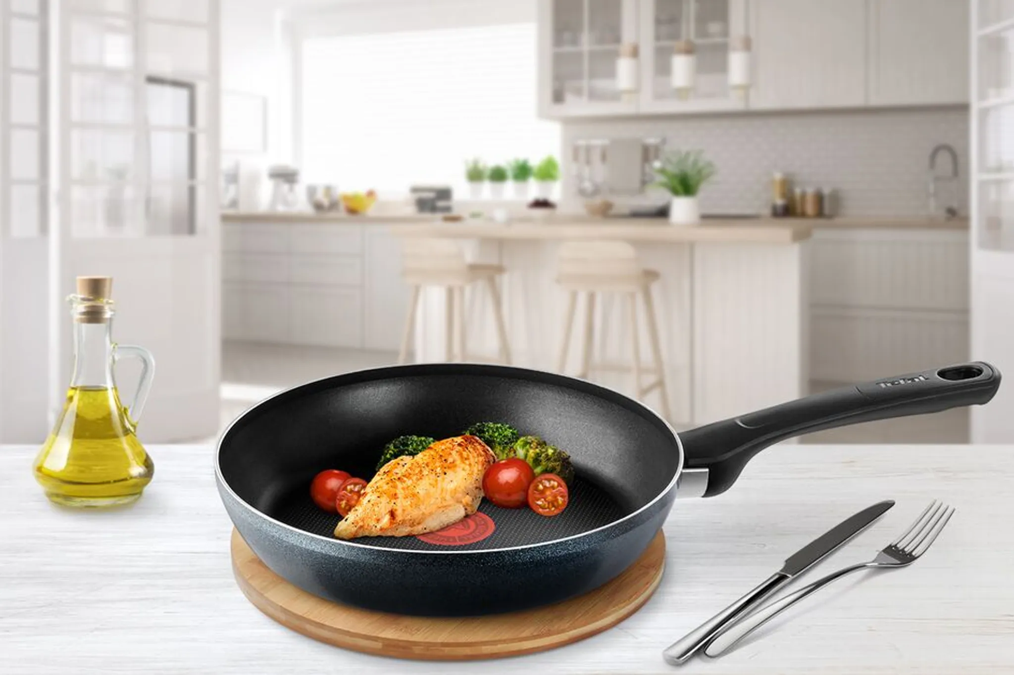 Сковорода с крышкой Tefal Day by Day 26 см 04235926