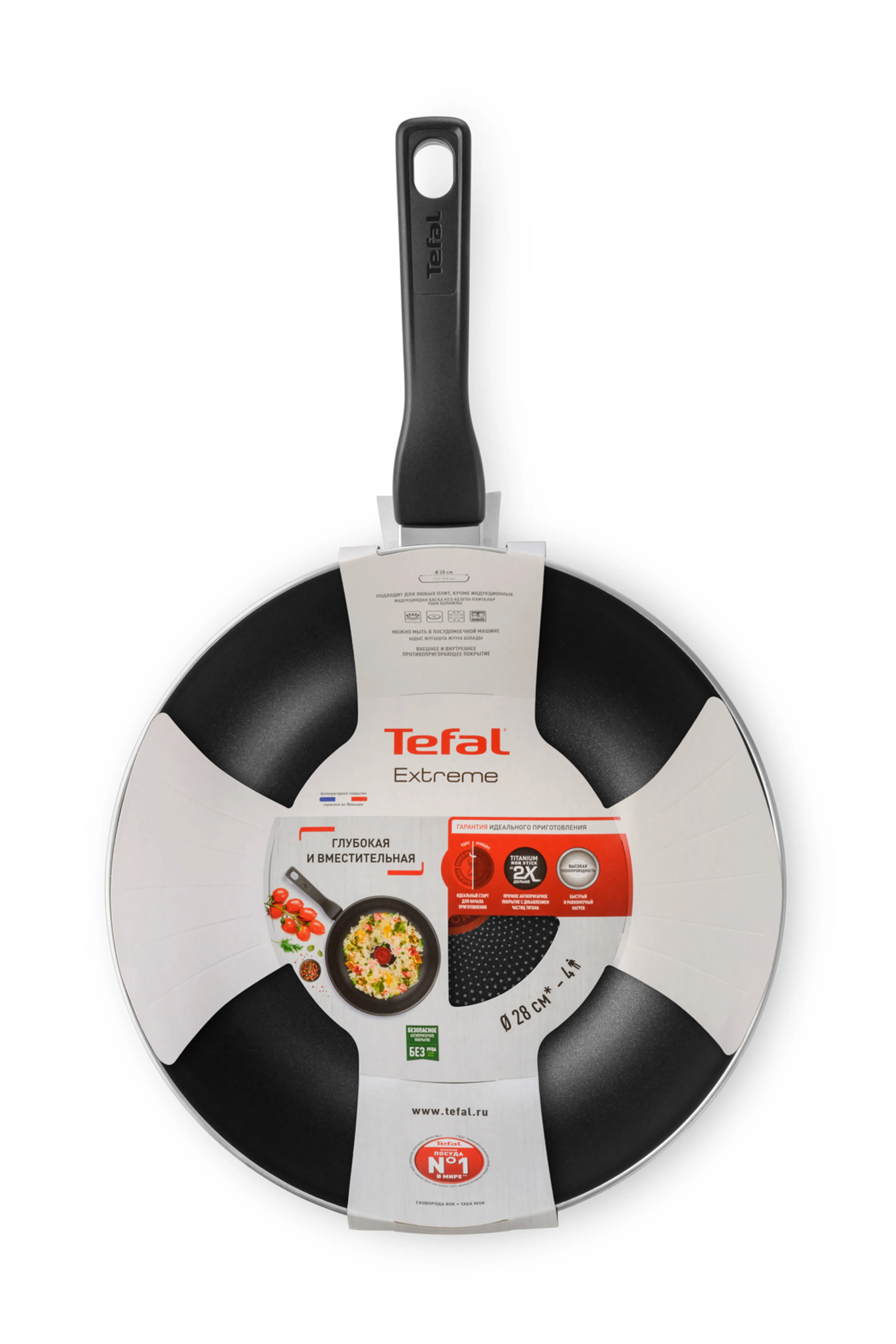 Сковорода-вок Tefal Extreme 28 см 4230628