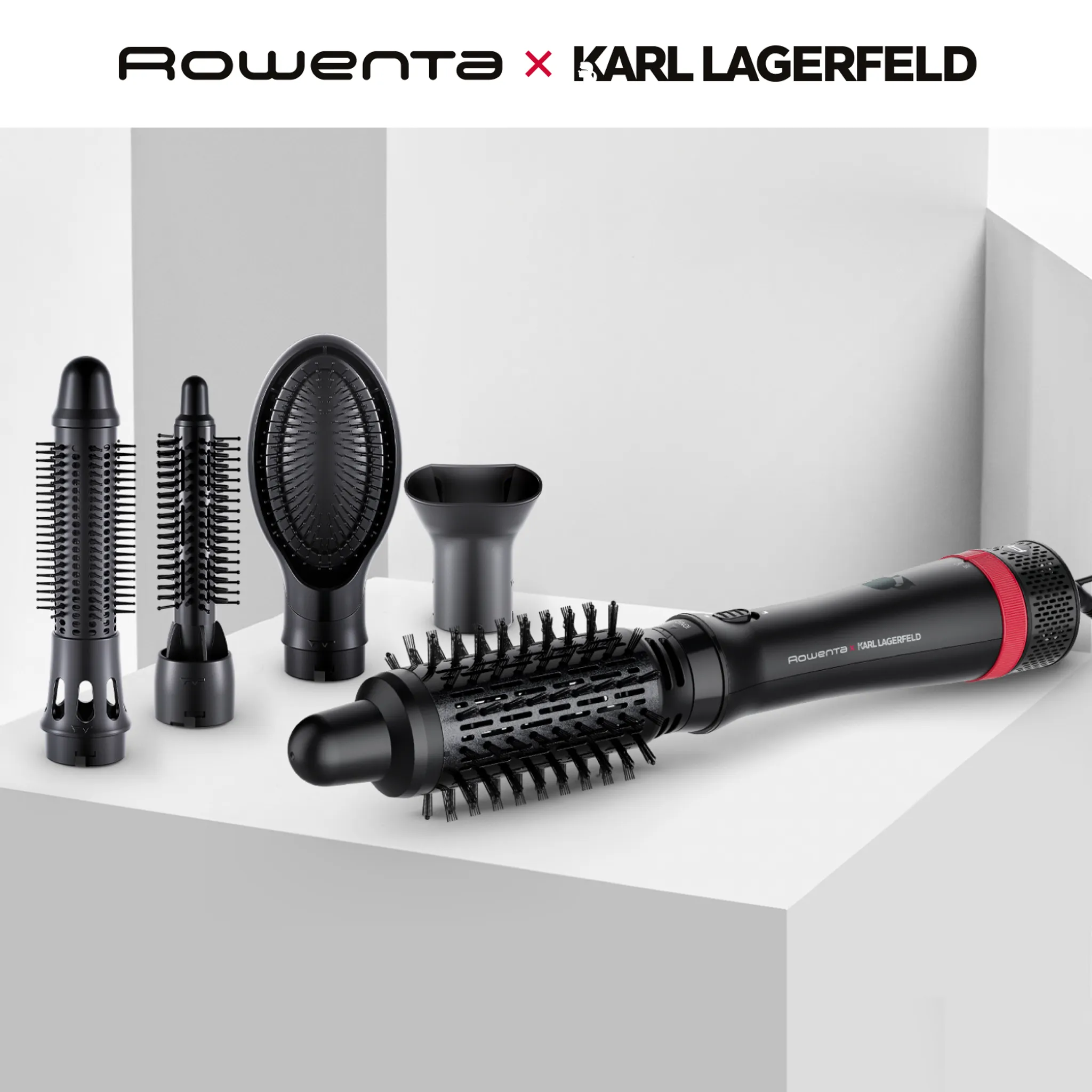 Фен-щетка Rowenta Karl Lagerfeld Express Style