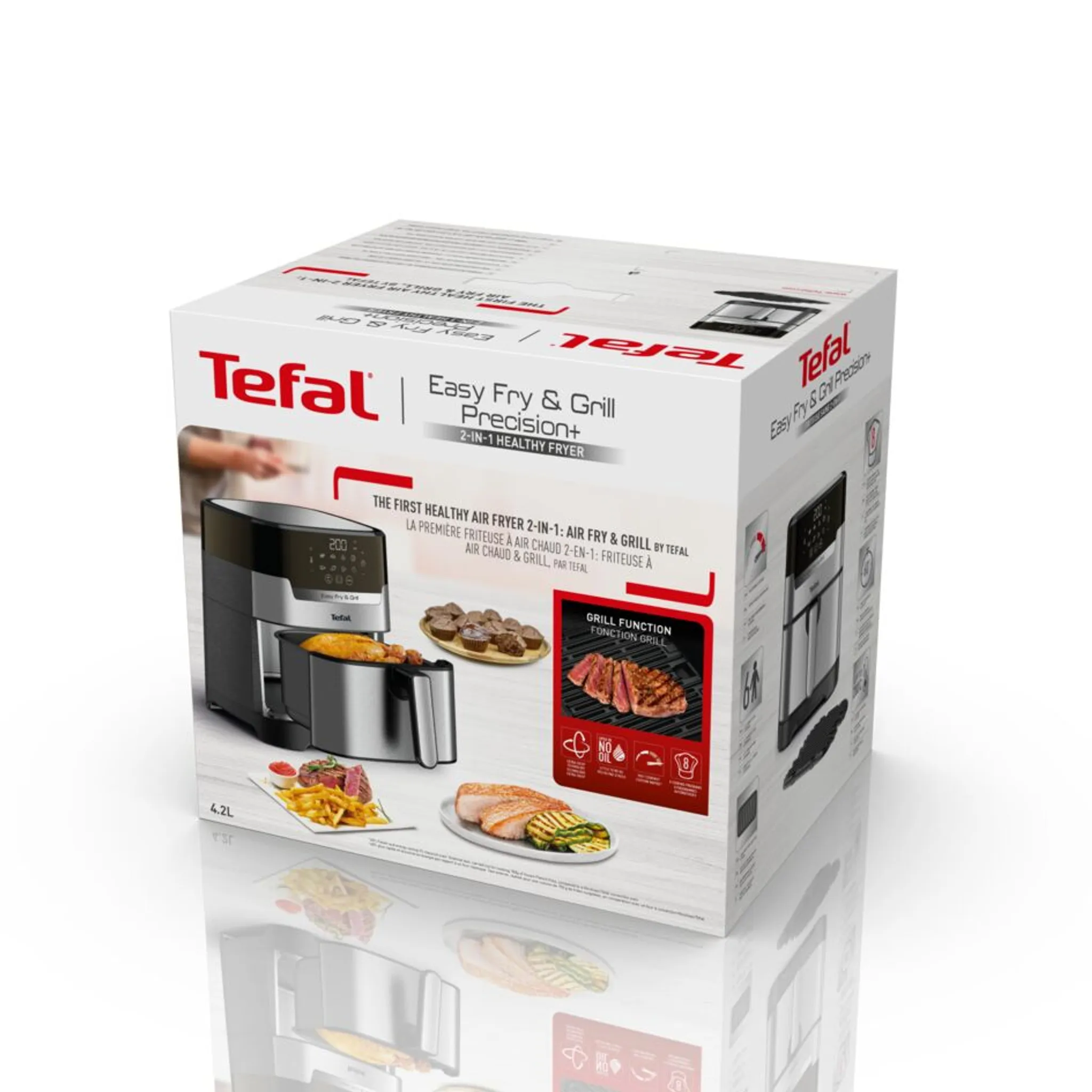 Аэрогриль Tefal Easy Fry & Grill Digital, 4.2 л EY505D15