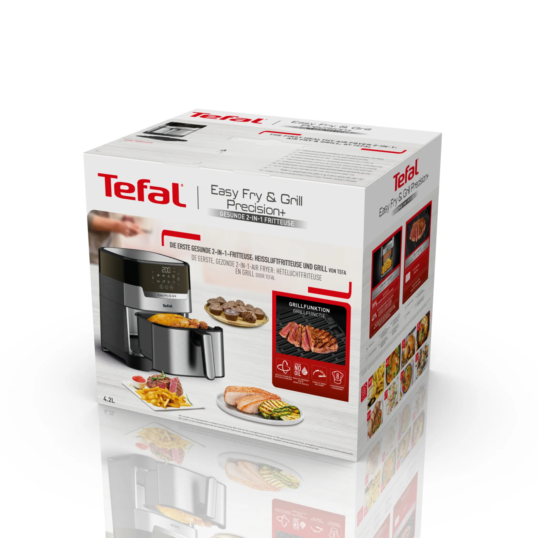 Аэрогриль Tefal Easy Fry & Grill Digital, 4.2 л EY505D15