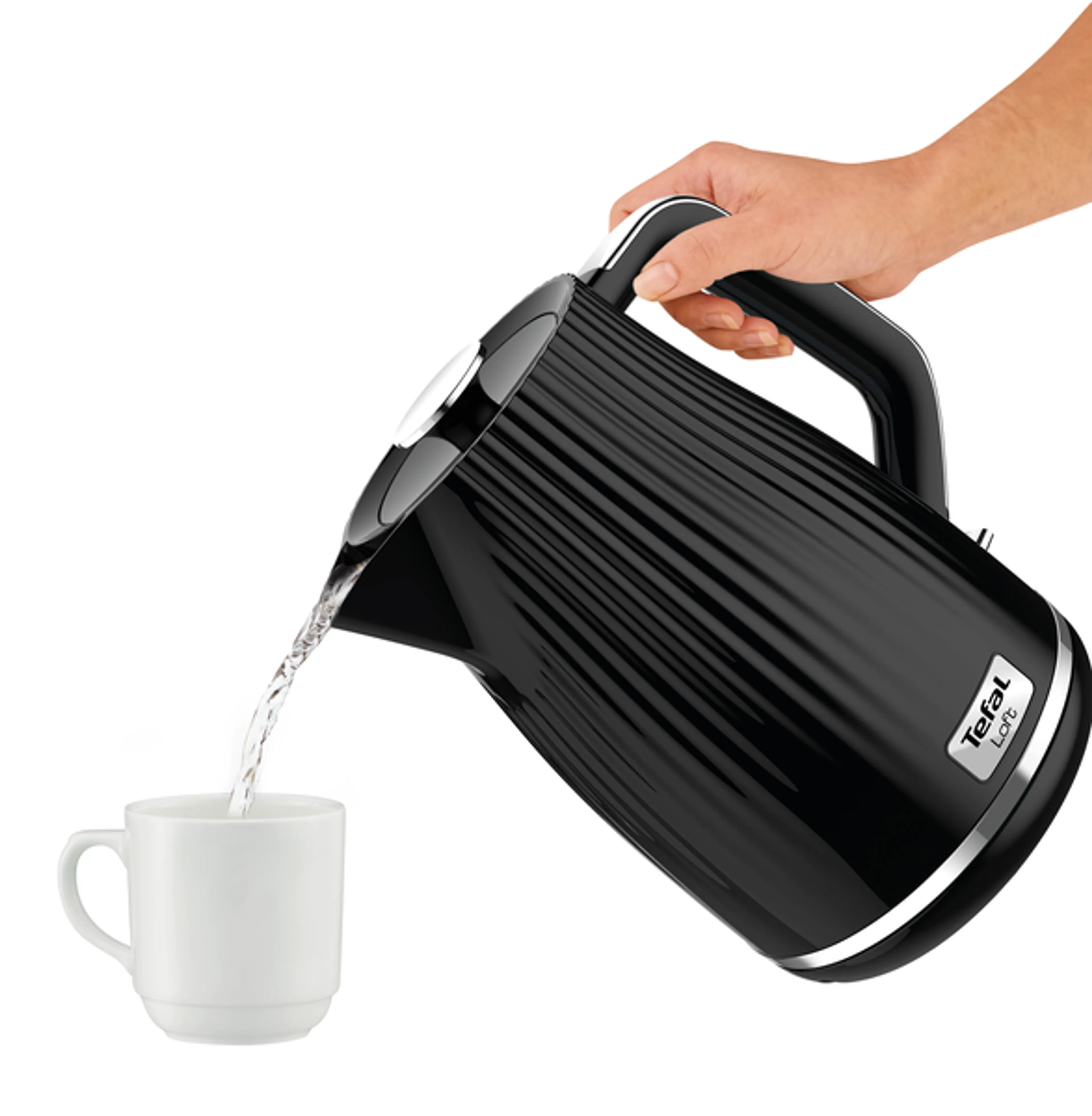 Набор Tefal Loft черный купить в официальном магазине