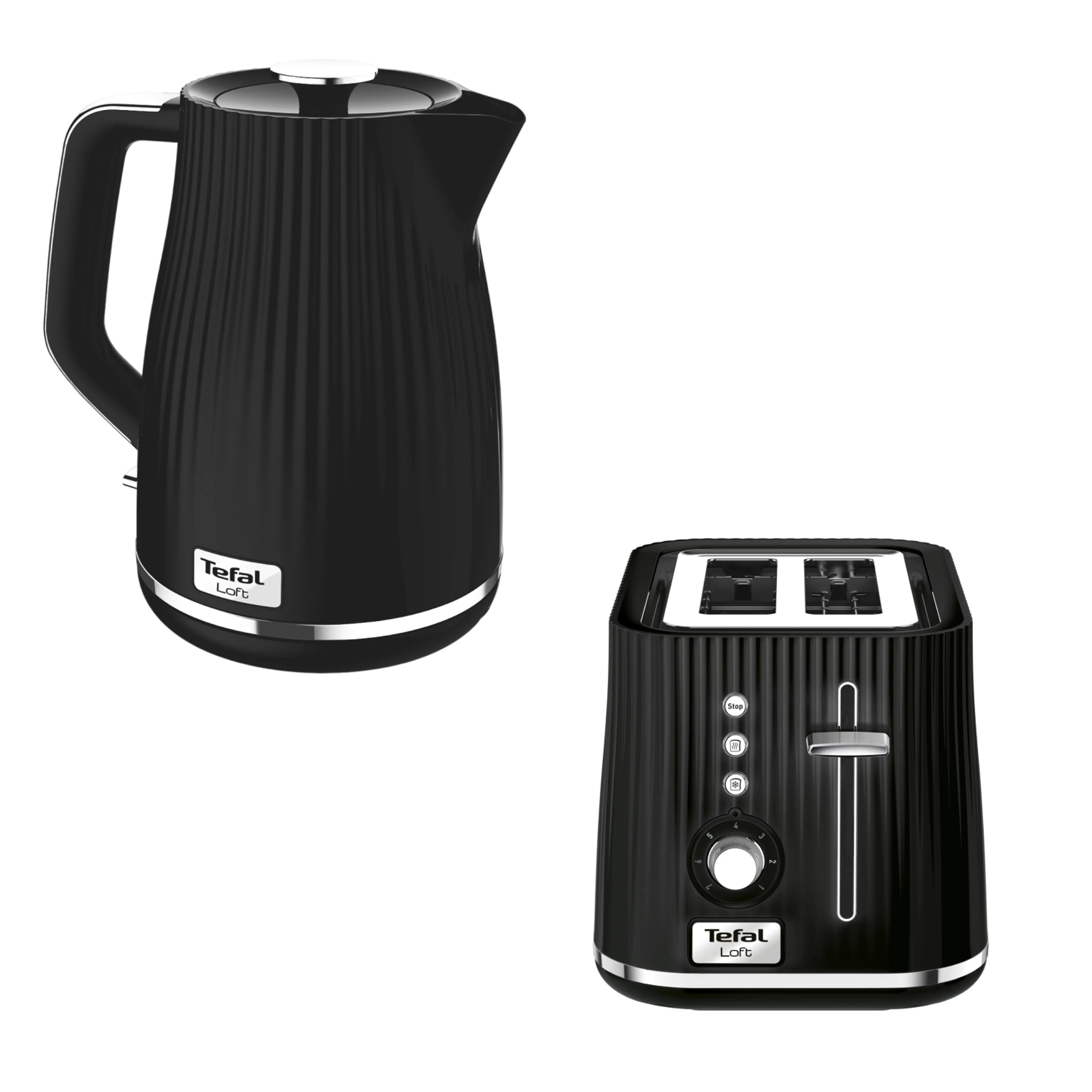 Набор Tefal Loft черный фото