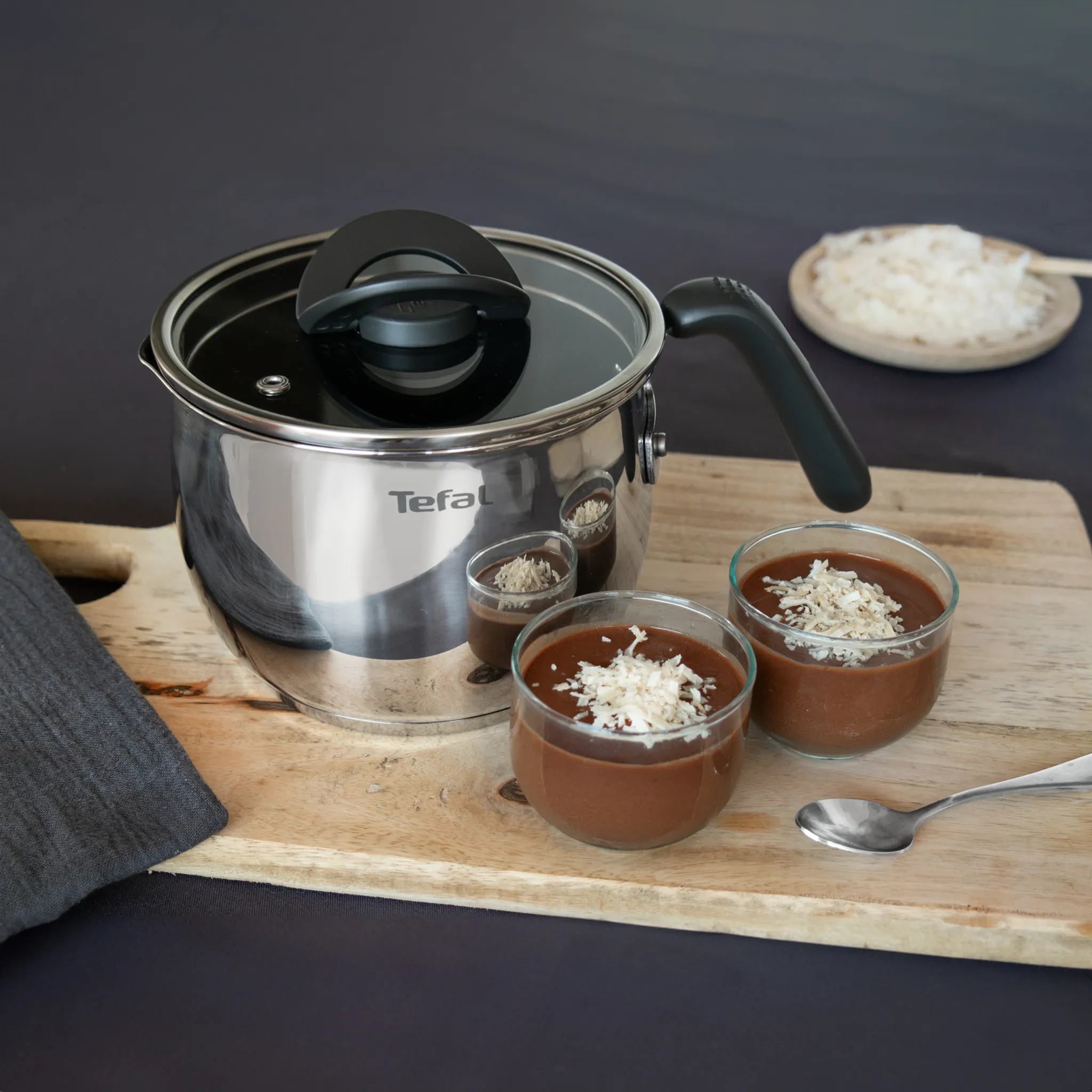 Мультикастрюля с крышкой Tefal Opti'Space 16 см G7371795, 2.5 л