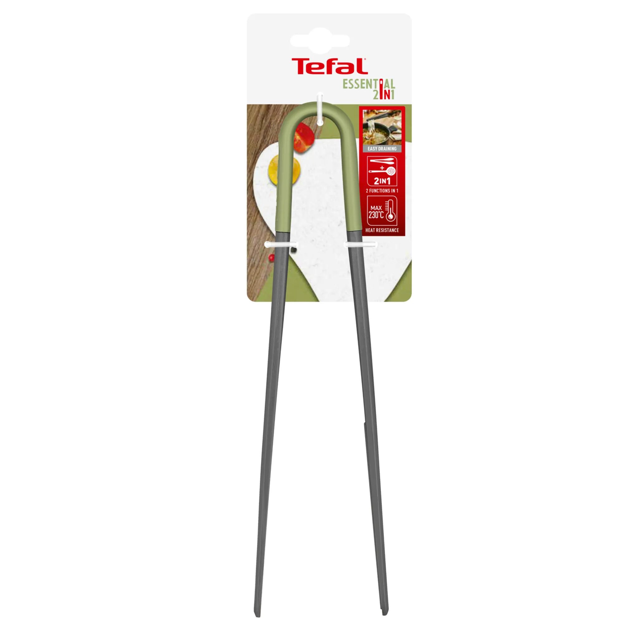Кухонные щипцы Tefal Essential 2 в 1 K2791324