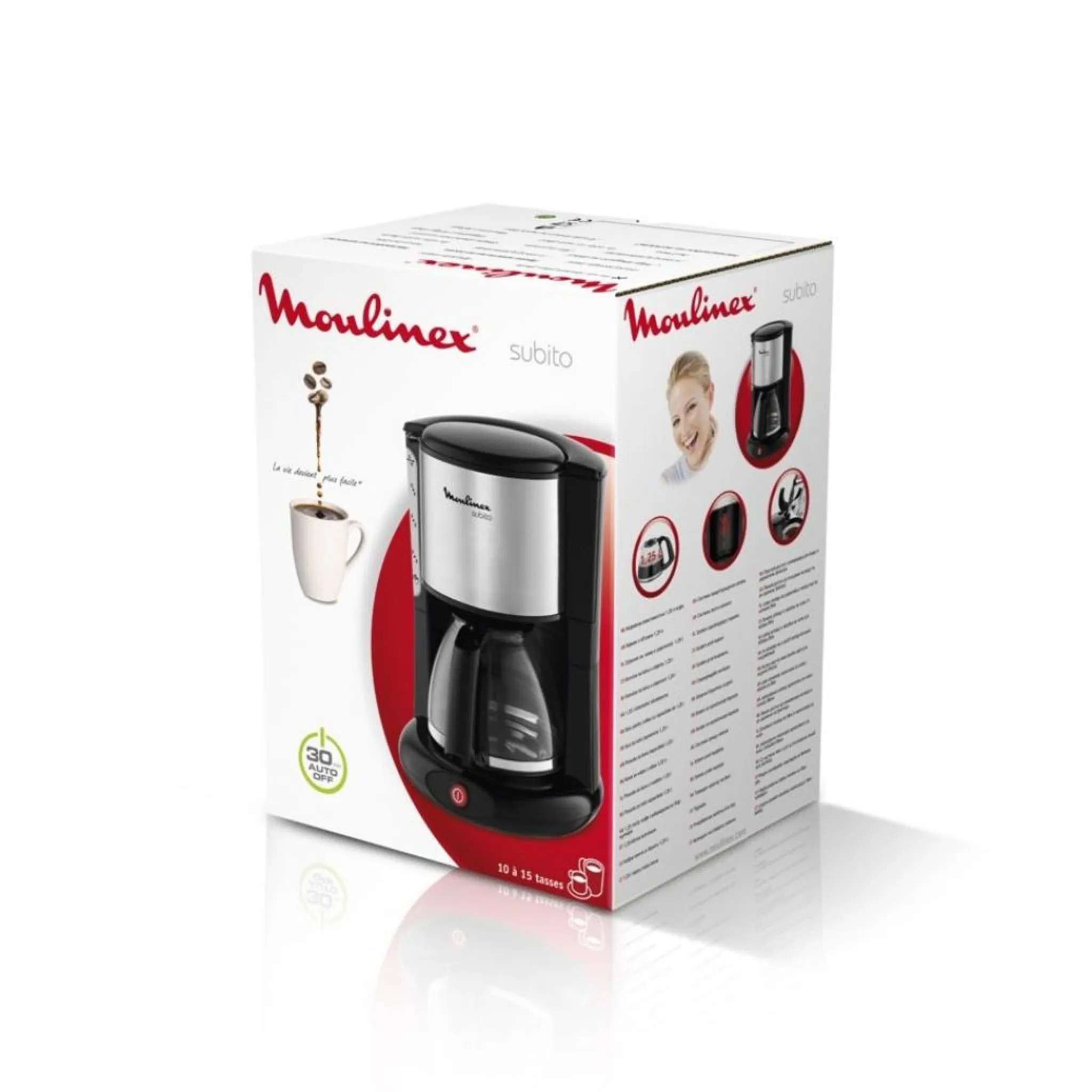 Капельная кофеварка Moulinex Subito