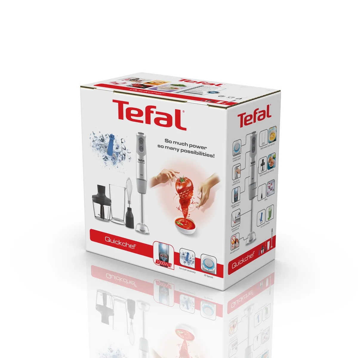 Погружной блендер Tefal Quickchef HB65KD38