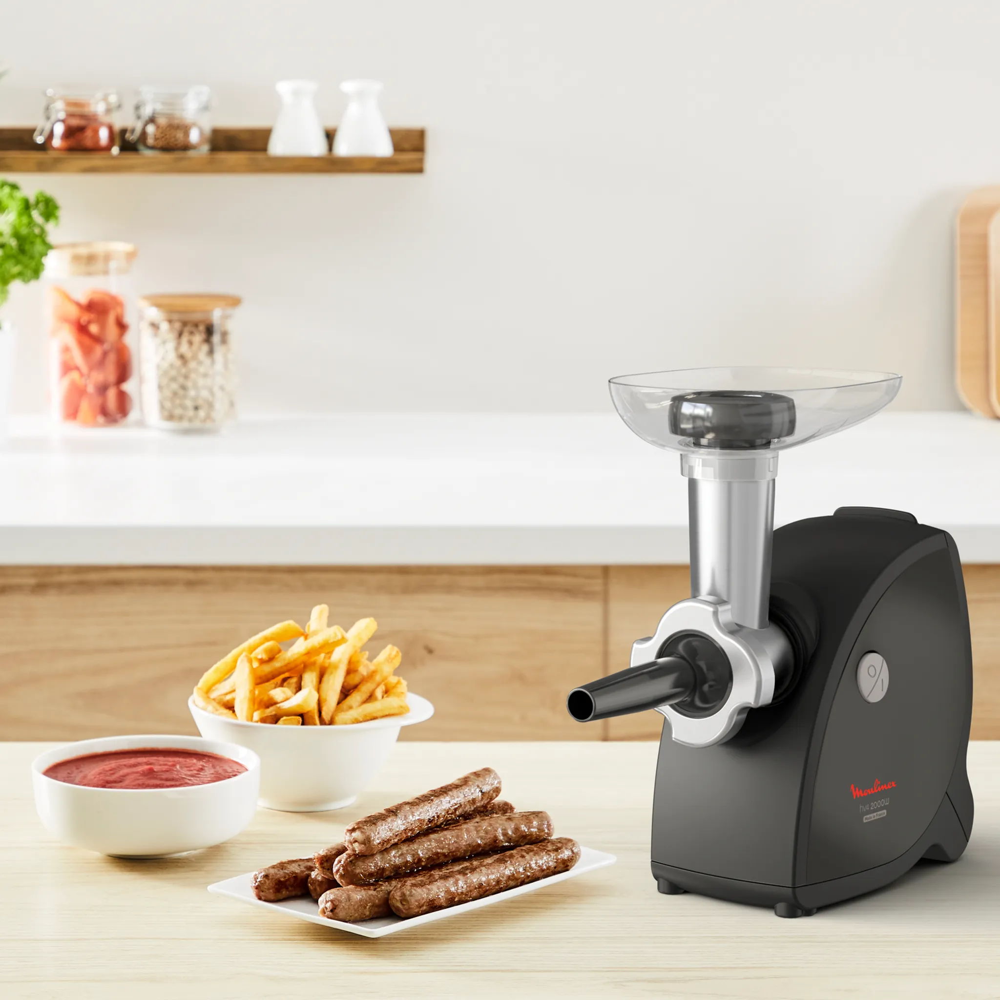 Мясорубка Moulinex HV4