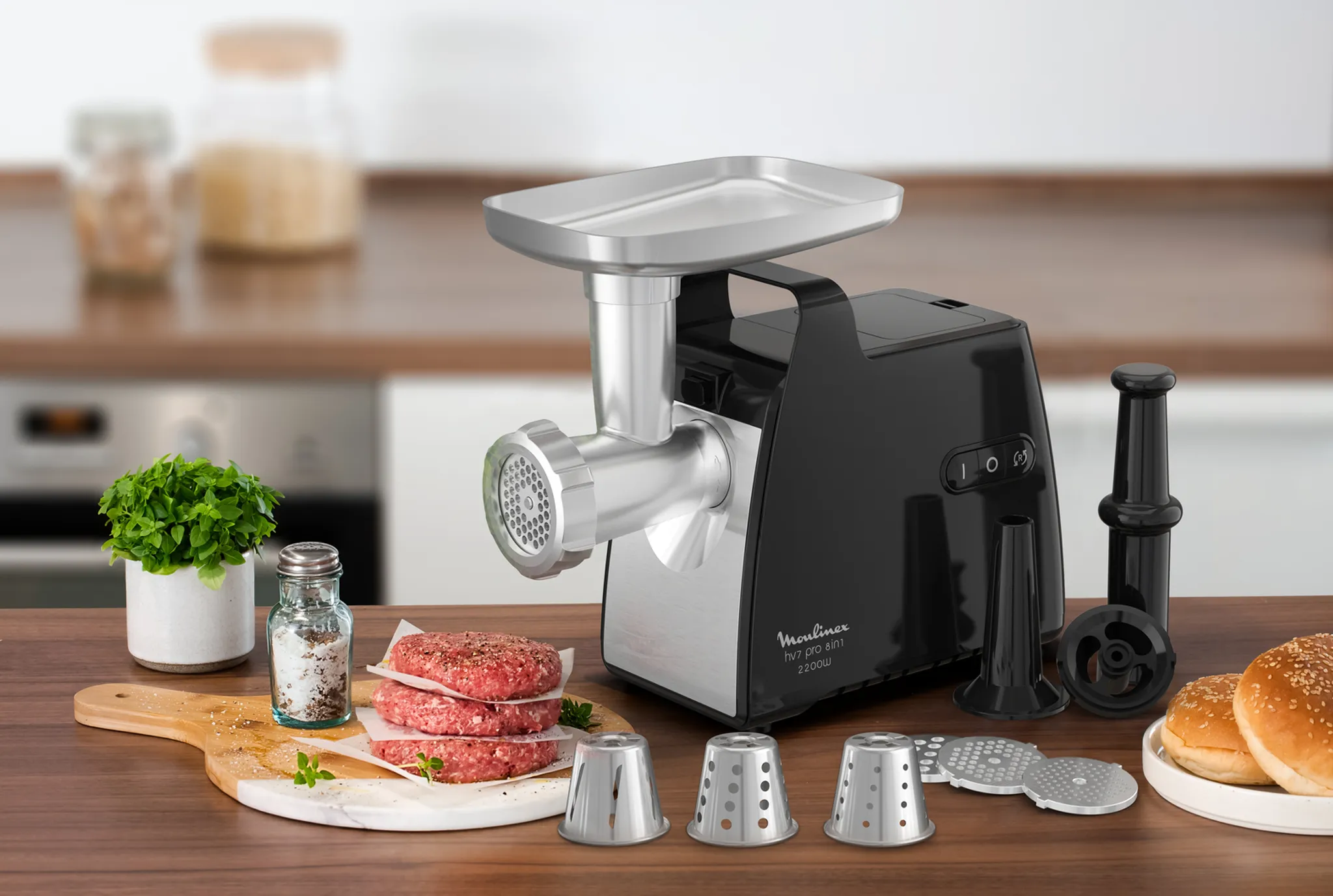 Мясорубка Moulinex HV7 Pro