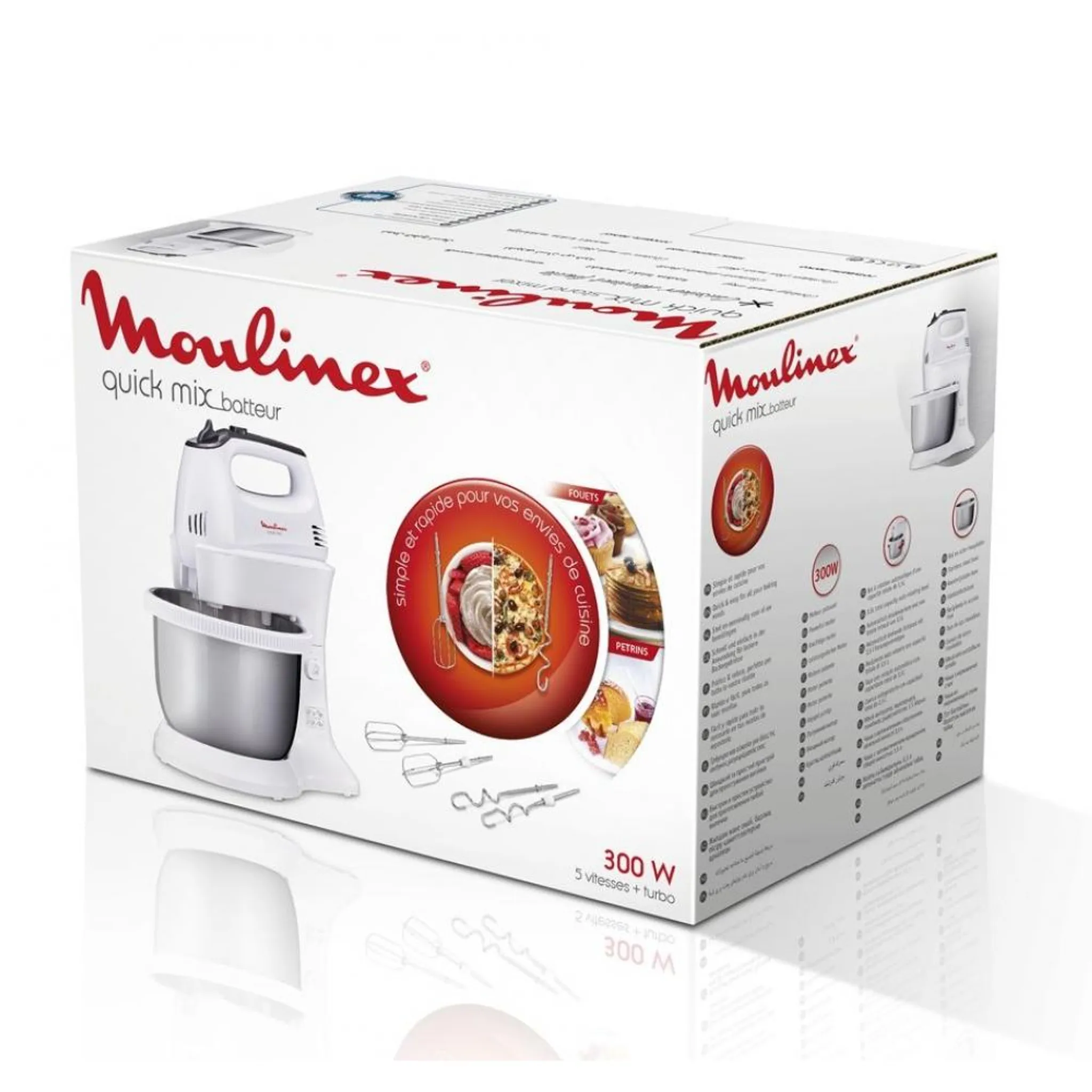 Стационарный миксер Moulinex Quickmix