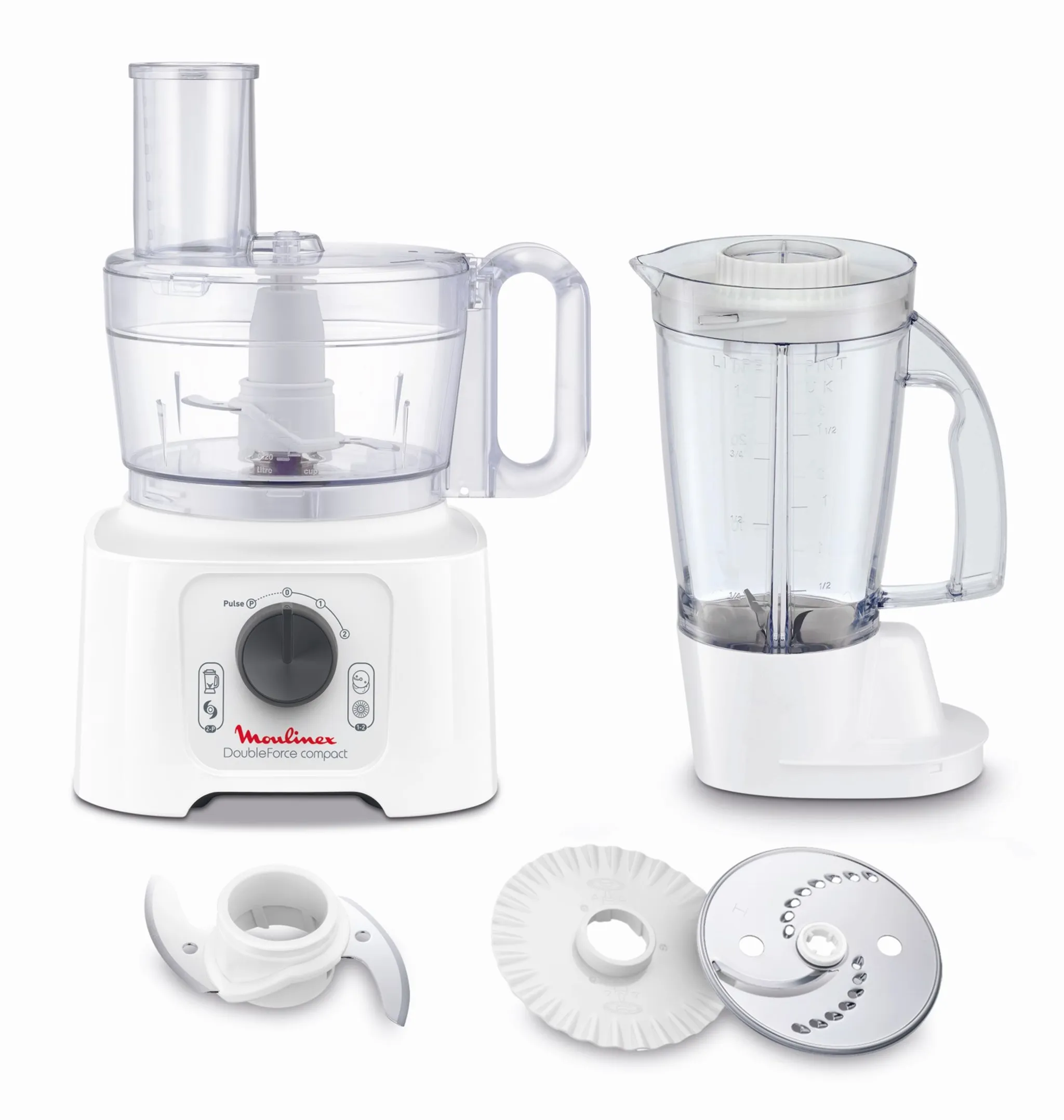 Кухонный комбайн Moulinex DoubleForce Compact