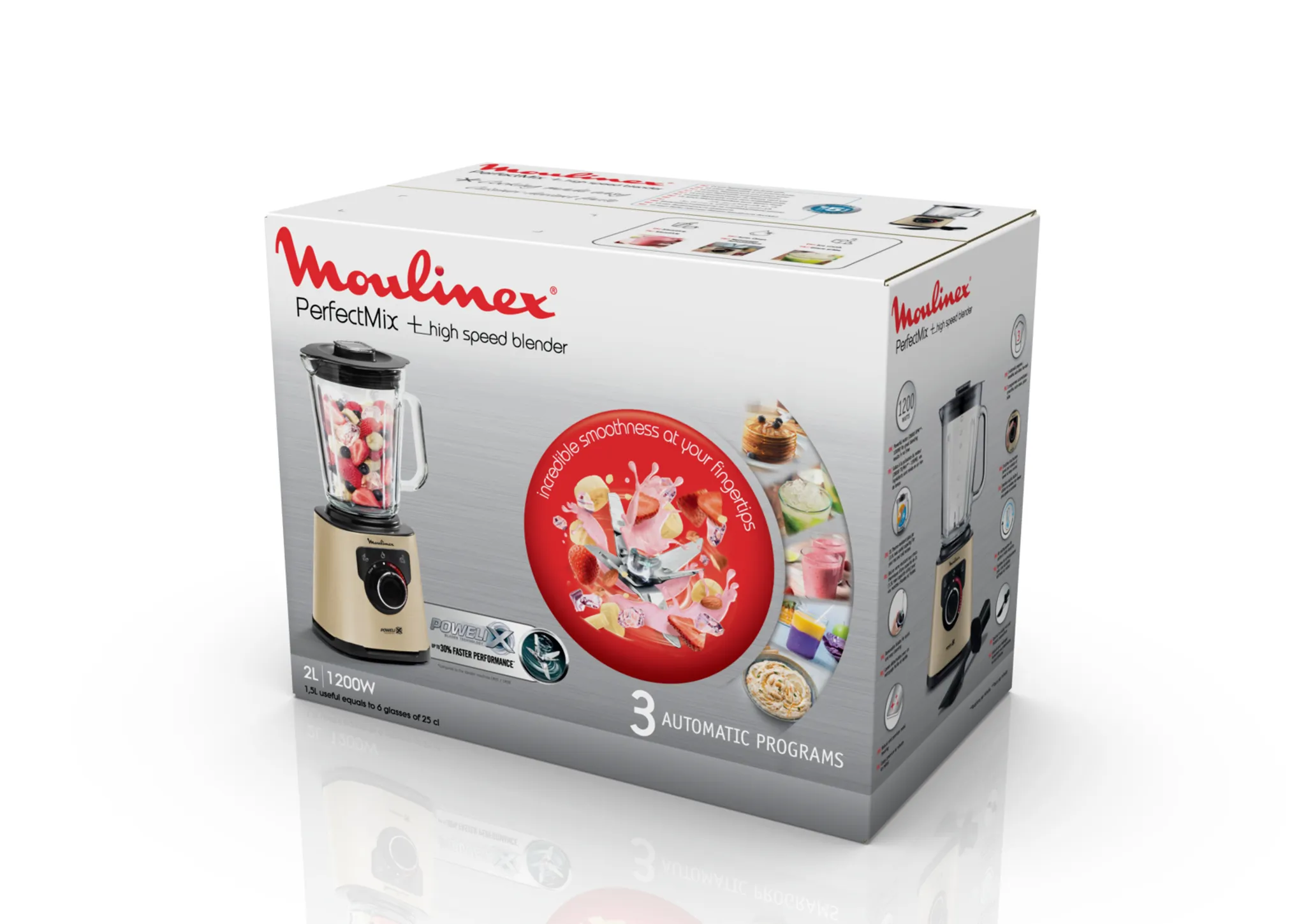 Высокоскоростной блендер Moulinex PerfectMix+
