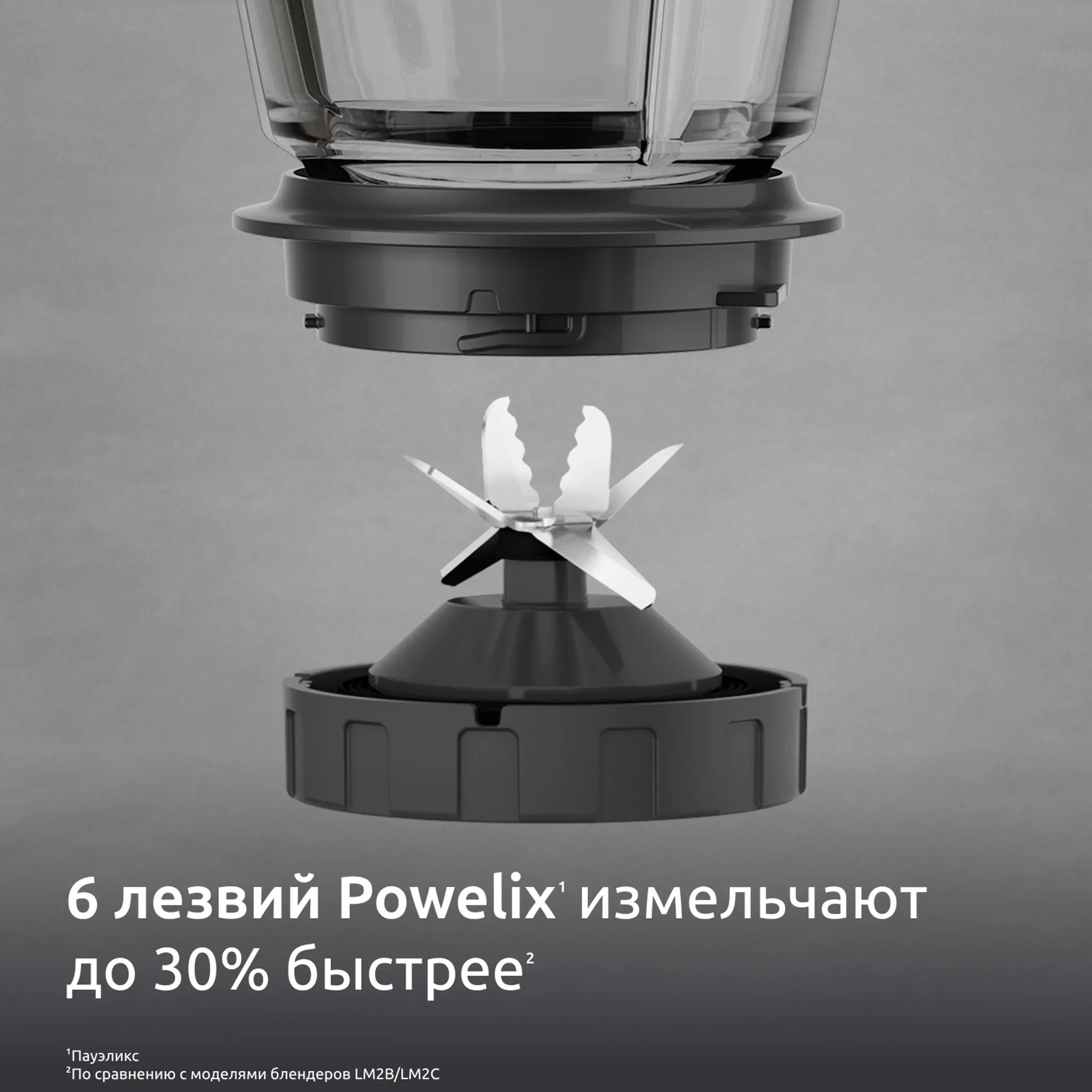 Высокоскоростной блендер Moulinex PerfectMix+ с бутылкой для смузи