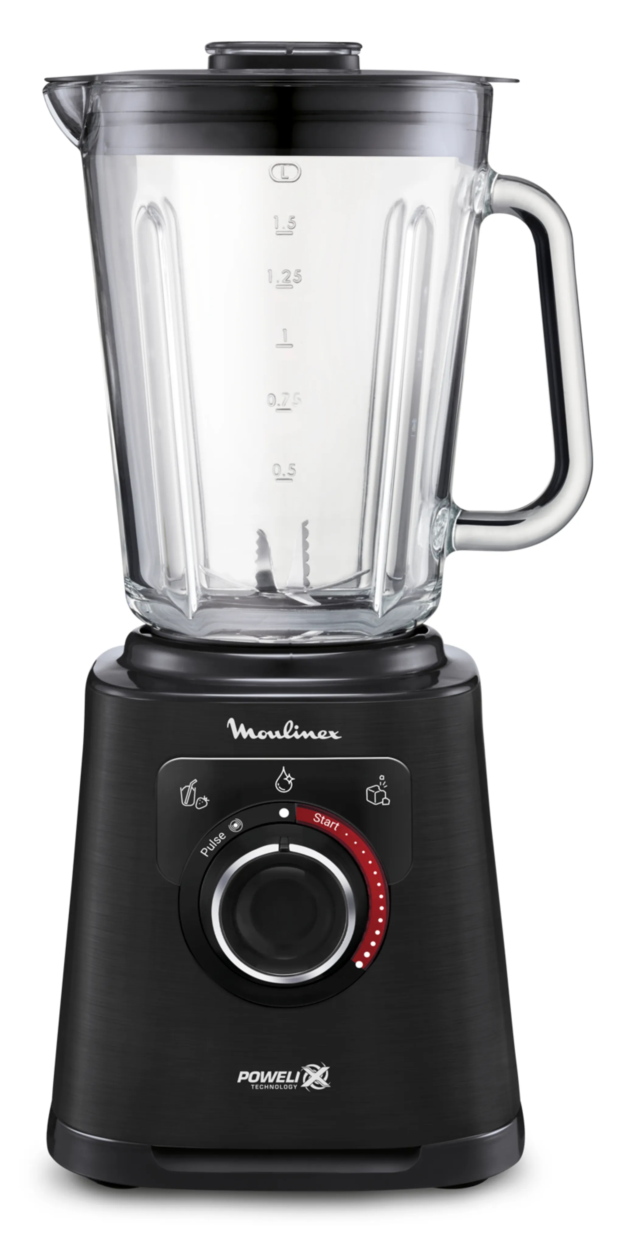 Высокоскоростной блендер Moulinex PerfectMix+ с бутылкой для смузи LM87G810