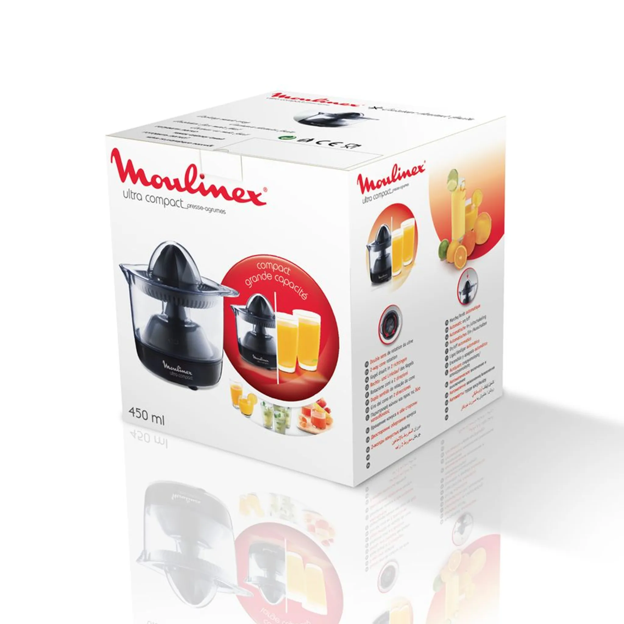 Соковыжималка для цитрусовых Moulinex Ultra Compact