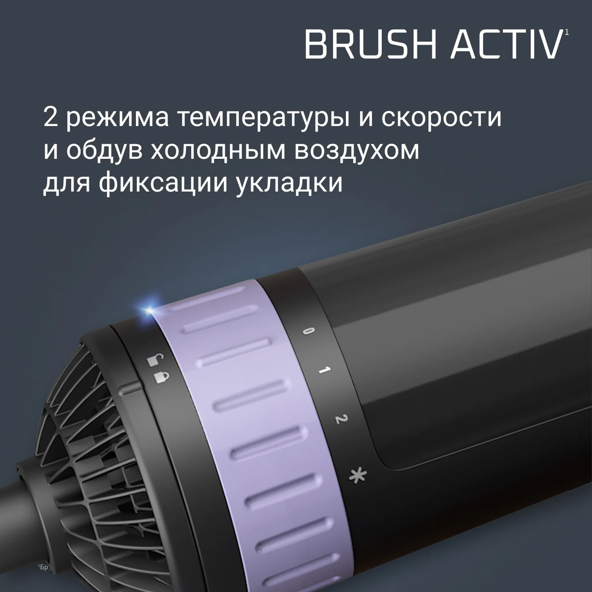 Фен-щетка Rowenta Brush Activ