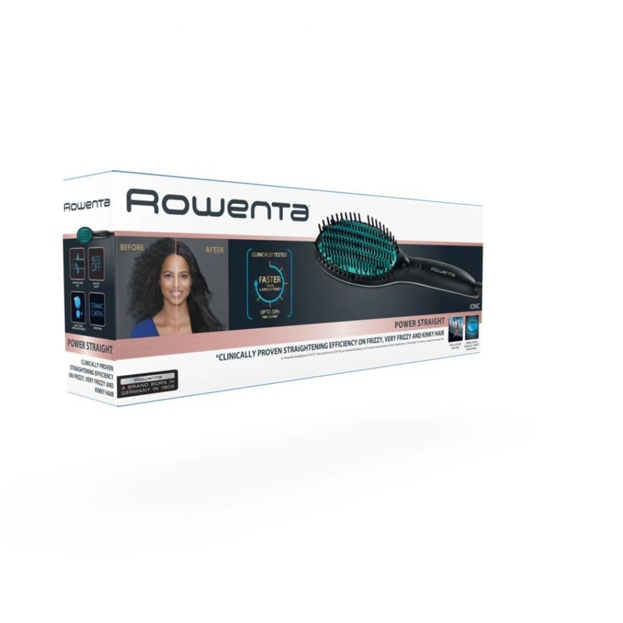 Расческа-выпрямитель Rowenta Power Straight