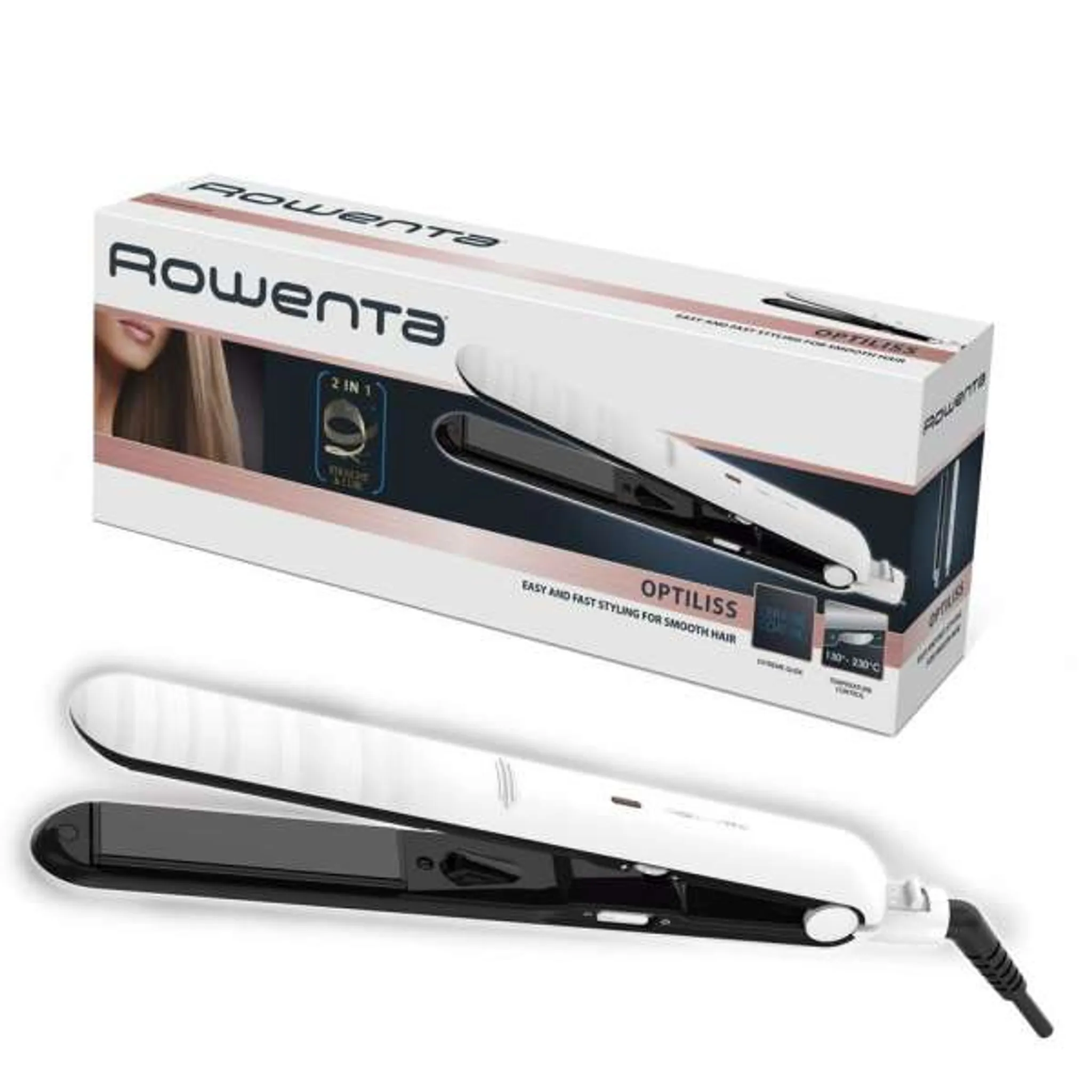 Выпрямитель для волос Rowenta Optiliss