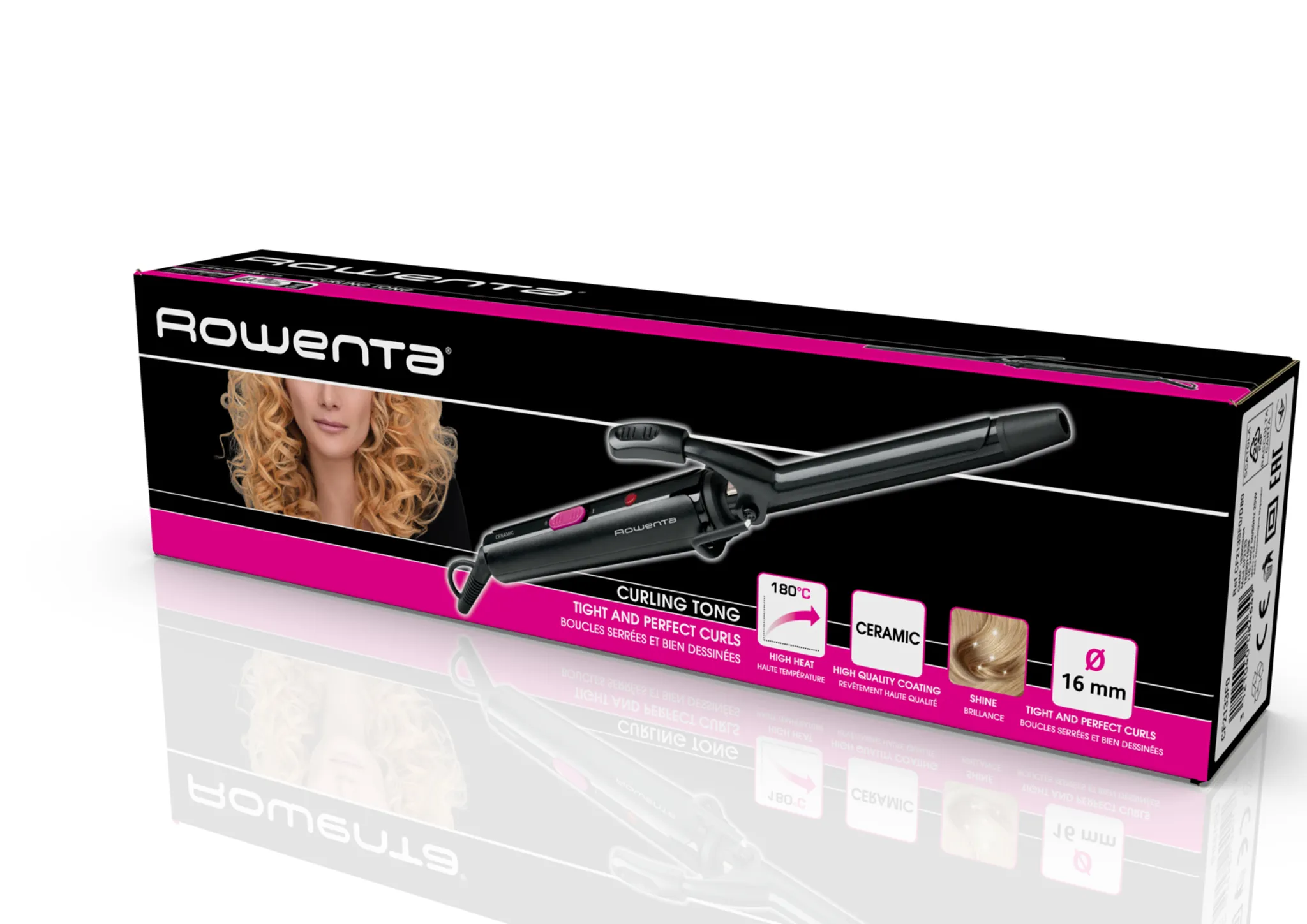 Щипцы для завивки Rowenta Curling Tong
