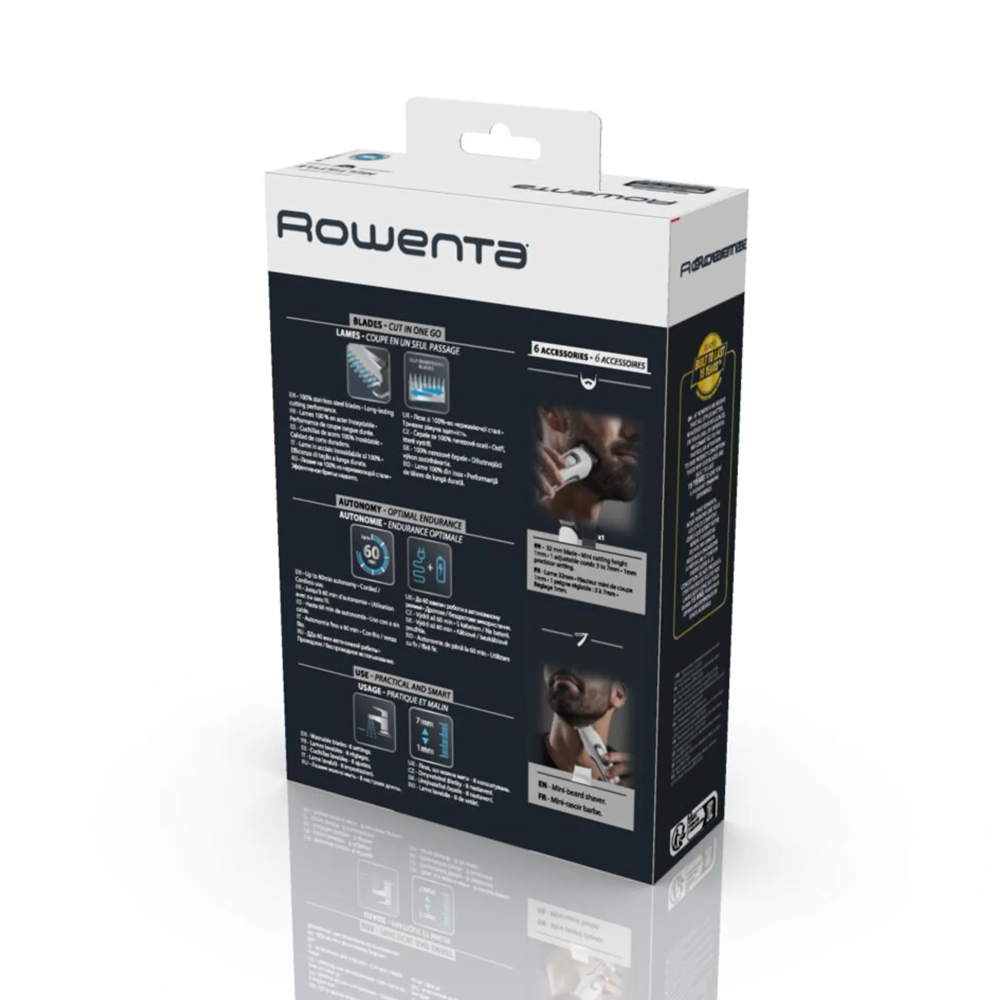 Триммер для бороды Rowenta Pure Collection Multistyle