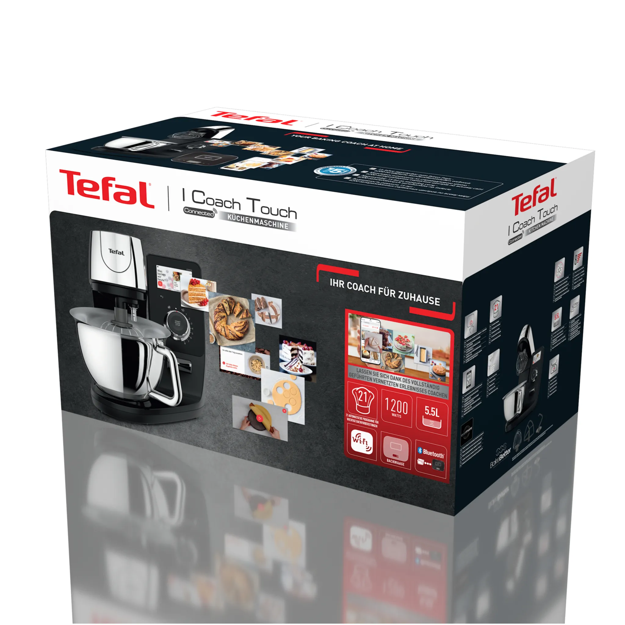 Кухонная машина Tefal I-Coach Touch QB951DF0