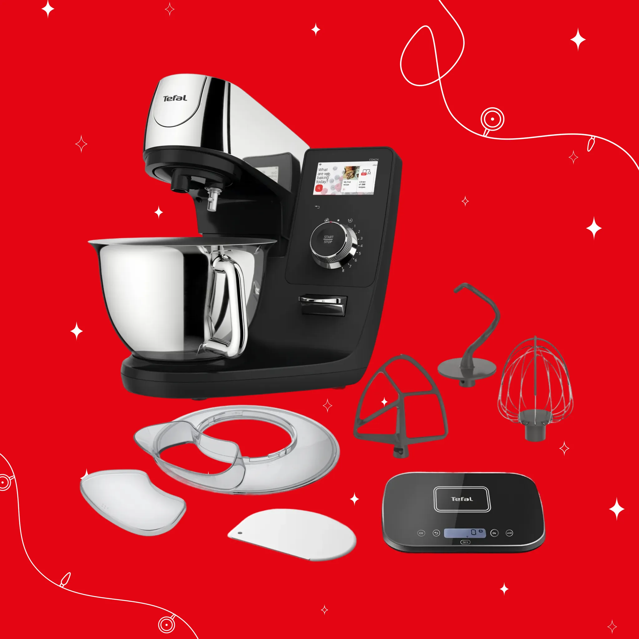 Кухонная машина Tefal I-Coach Touch QB951DF0 фото