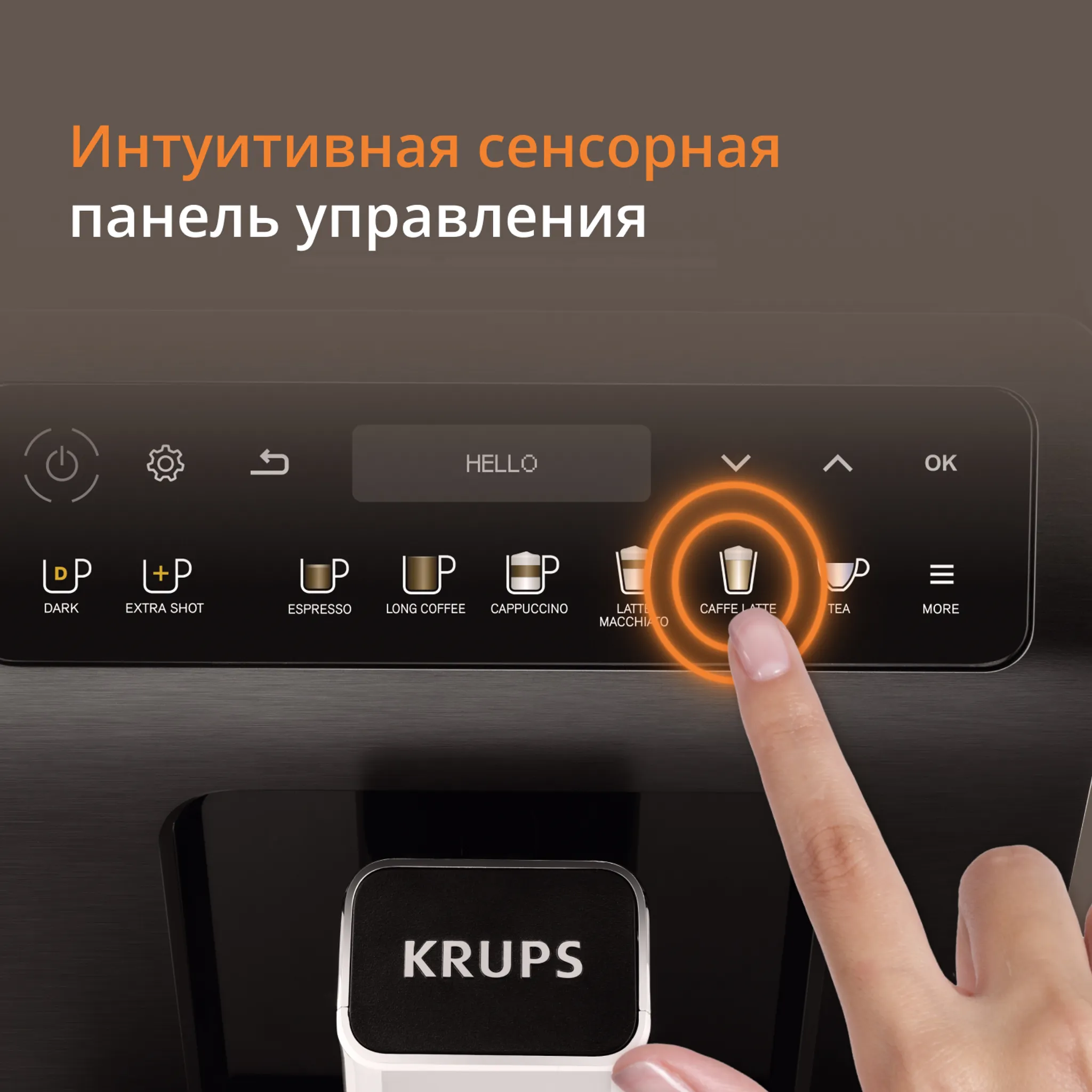 Автоматическая кофемашина KRUPS EVIDENCE PLUS