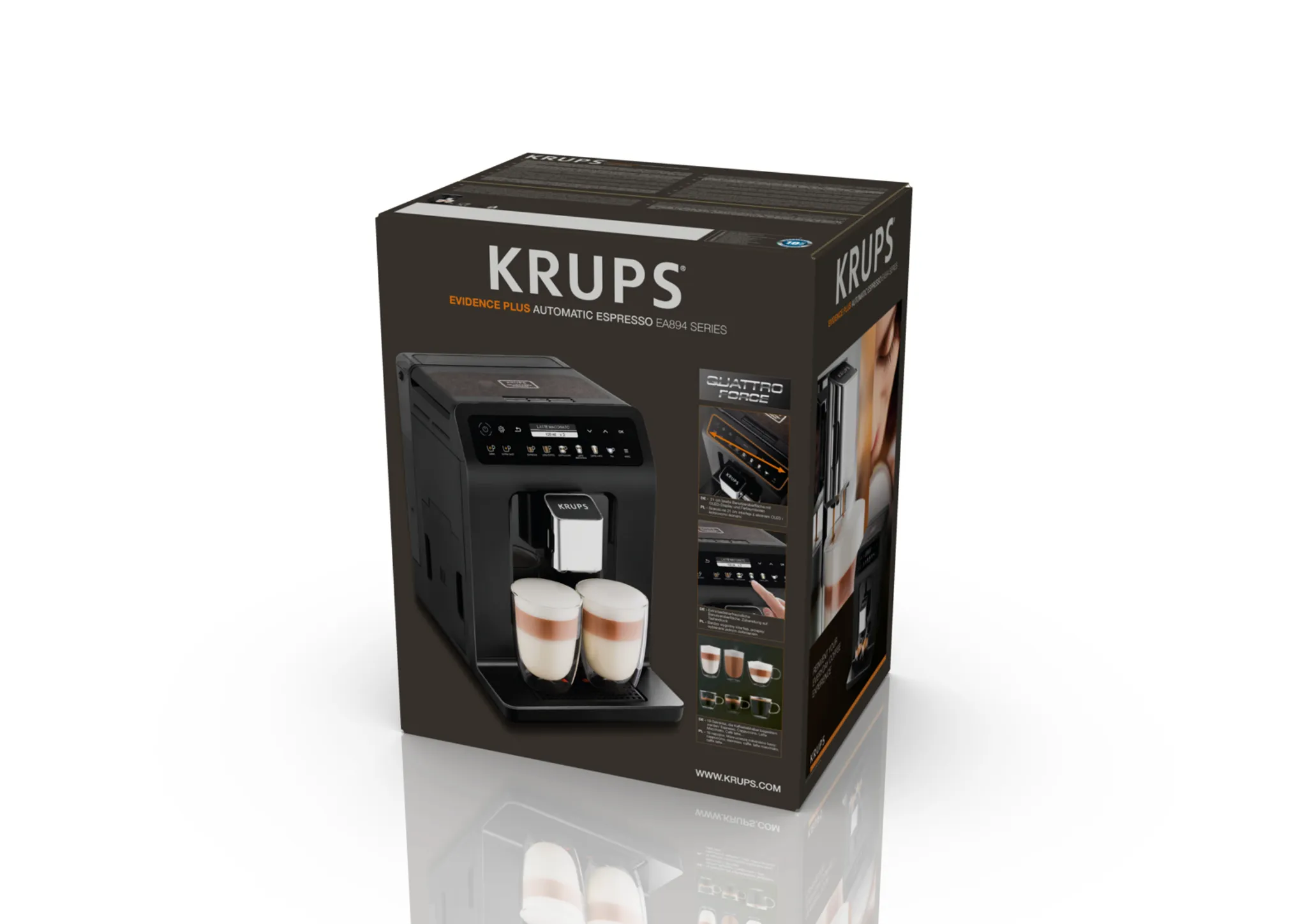 Автоматическая кофемашина KRUPS EVIDENCE PLUS