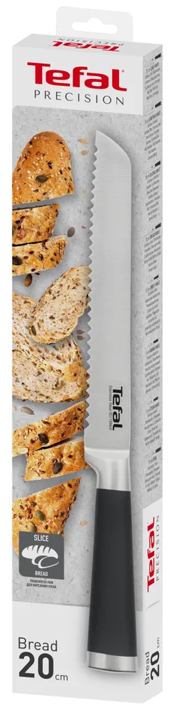 Нож для хлеба Tefal Precision 20 см K1210404