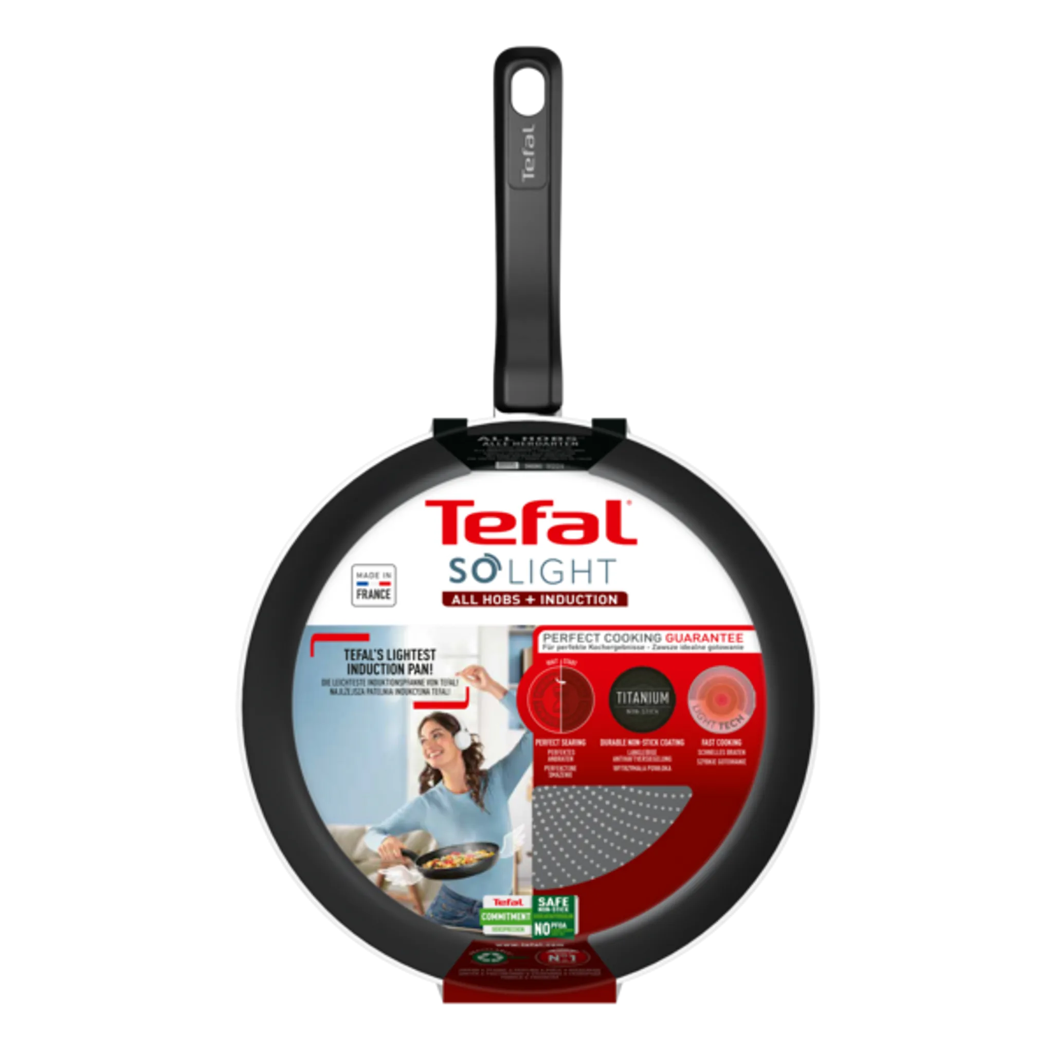 Индукционная сковорода Tefal So' Light 28 см H0560642