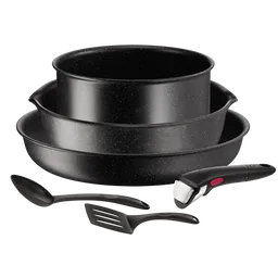 Набор посуды 6 предметов Tefal Ingenio Black Stone L3999002