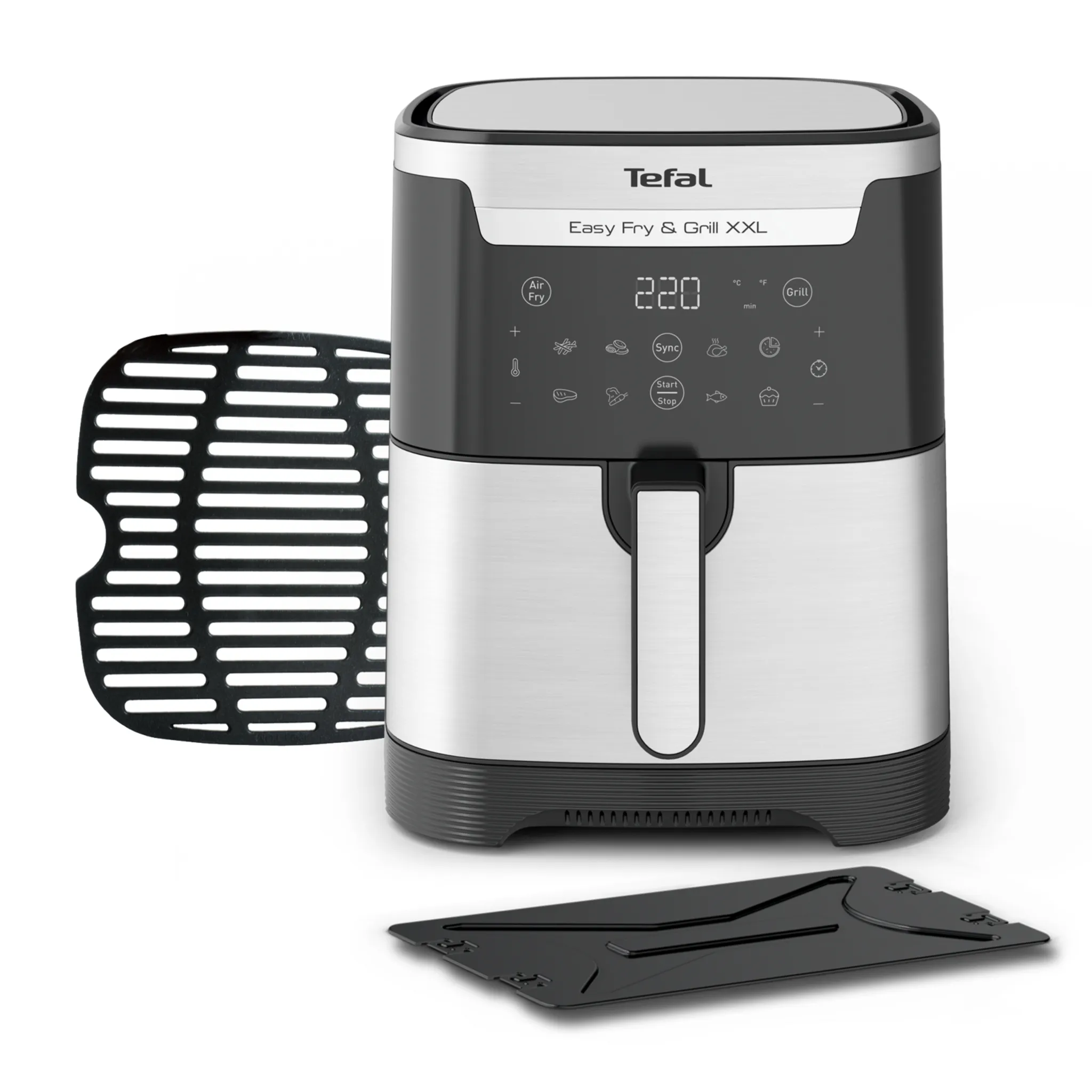 Аэрогриль Tefal Easy Fry & Grill XXL Inox 6.5 л EY801D15