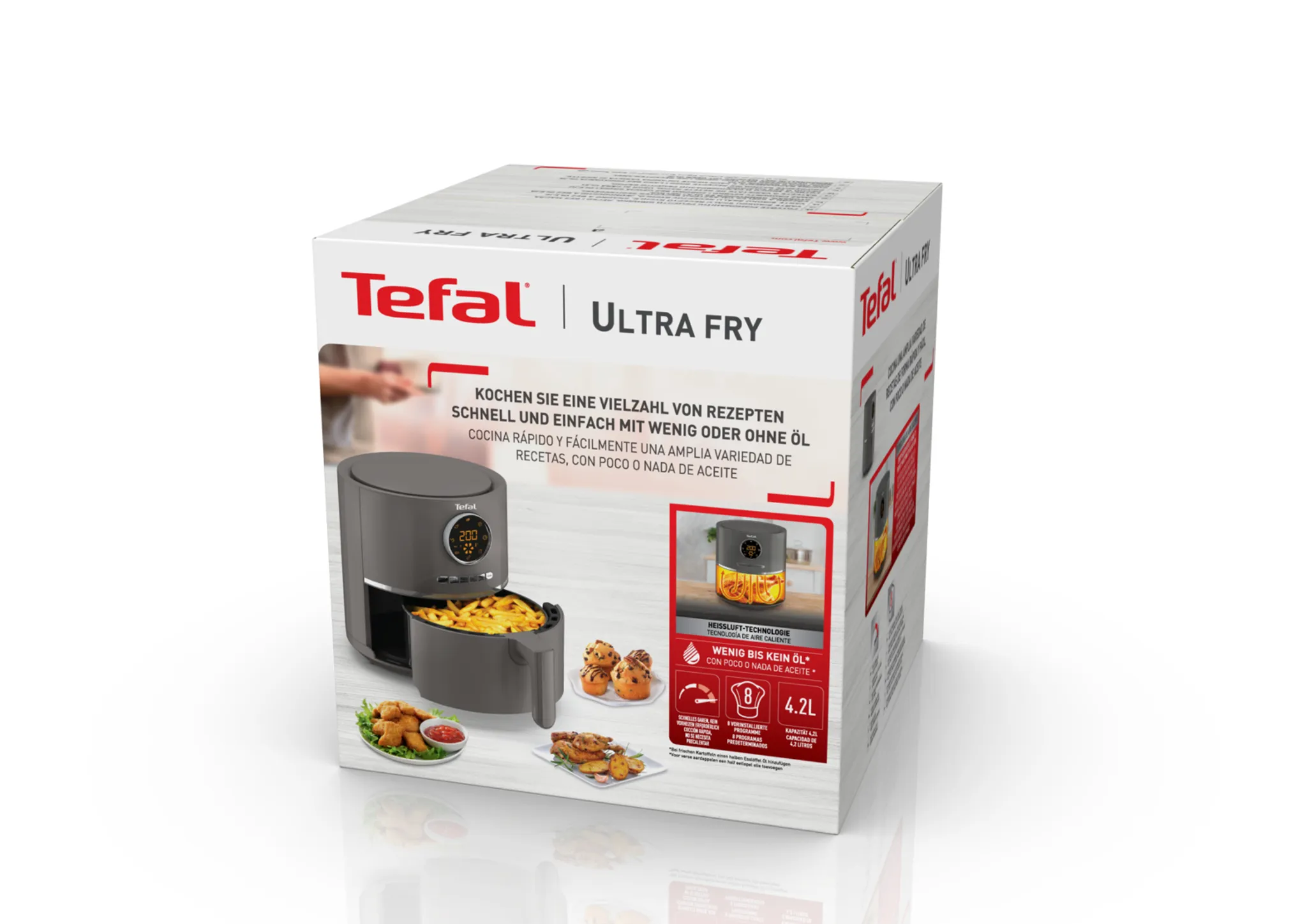 Аэрогриль Tefal Air Fry Ultra 4.2 л EY111B15