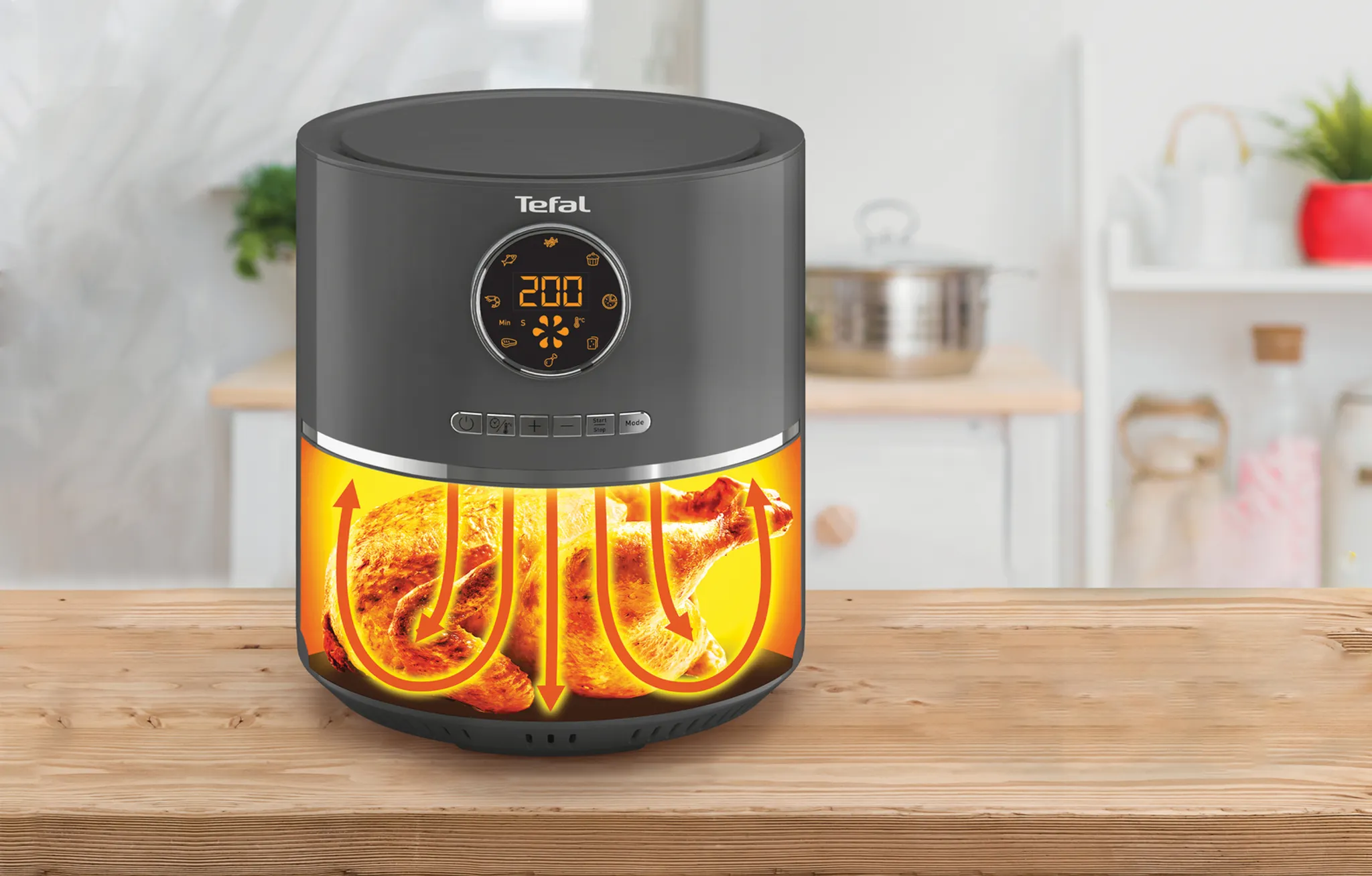 Аэрогриль Tefal Air Fry Ultra 4.2 л EY111B15