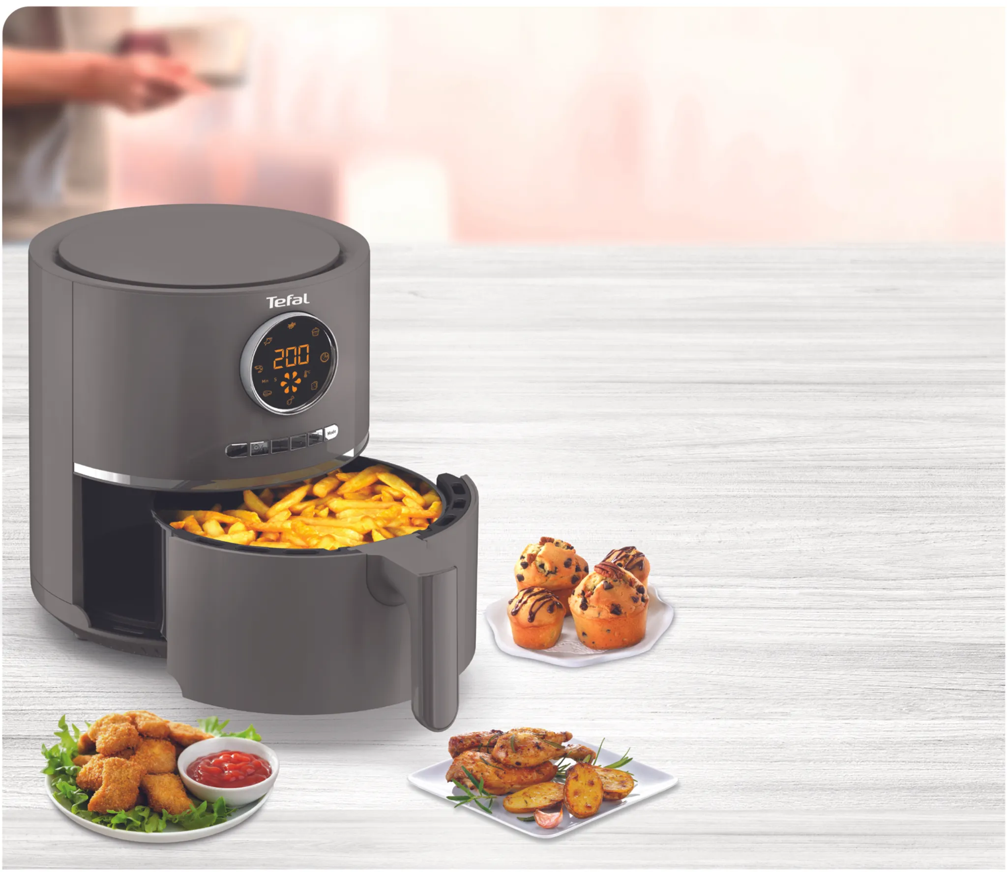 Аэрогриль Tefal Air Fry Ultra 4.2 л EY111B15