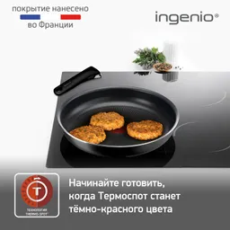 Набор сковород Tefal Ingenio BLACK 5 3 предмета 24/28см 04238840