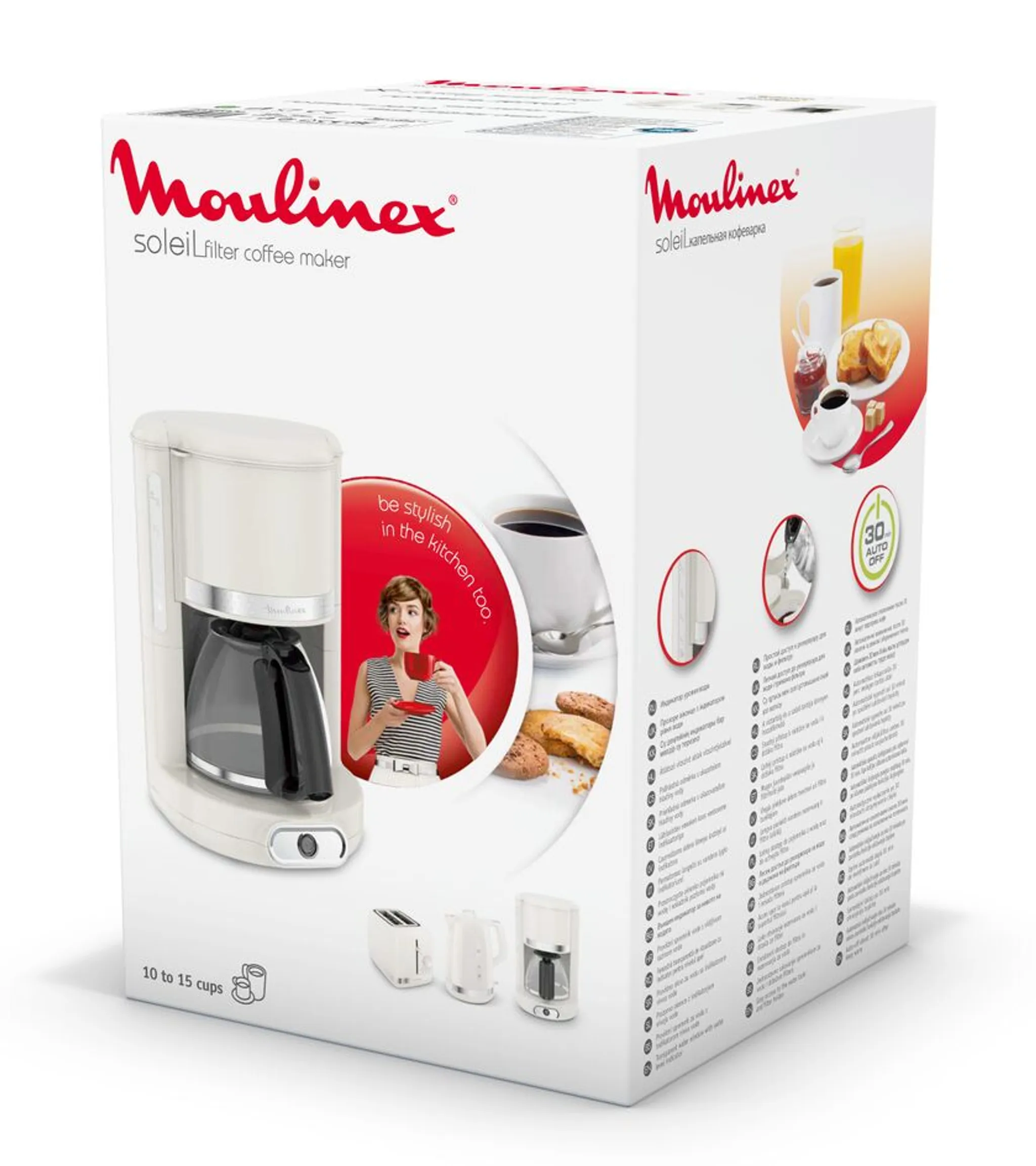 Капельная кофеварка Moulinex Soleil