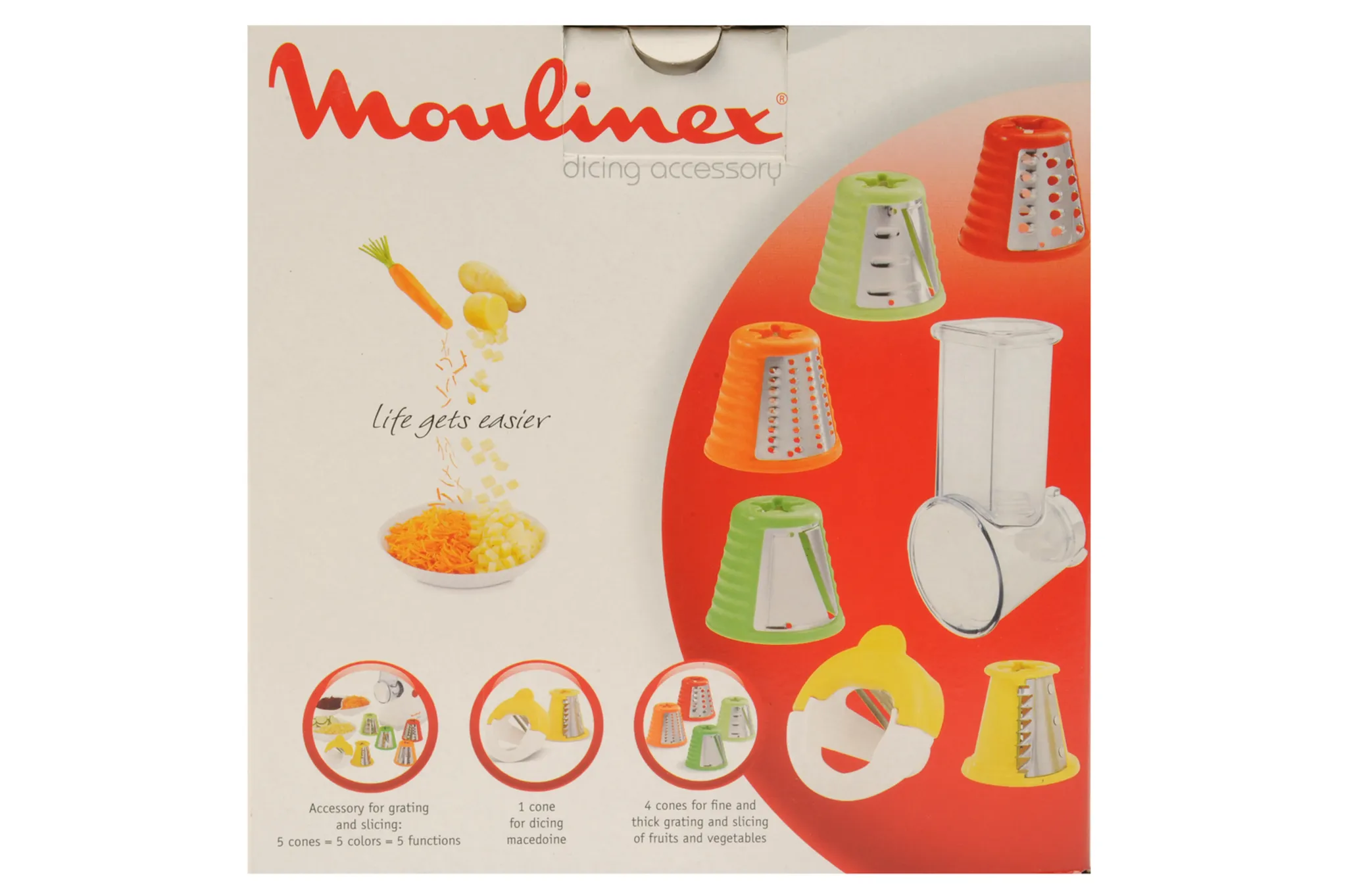 Насадка-овощерезка для мясорубок Moulinex