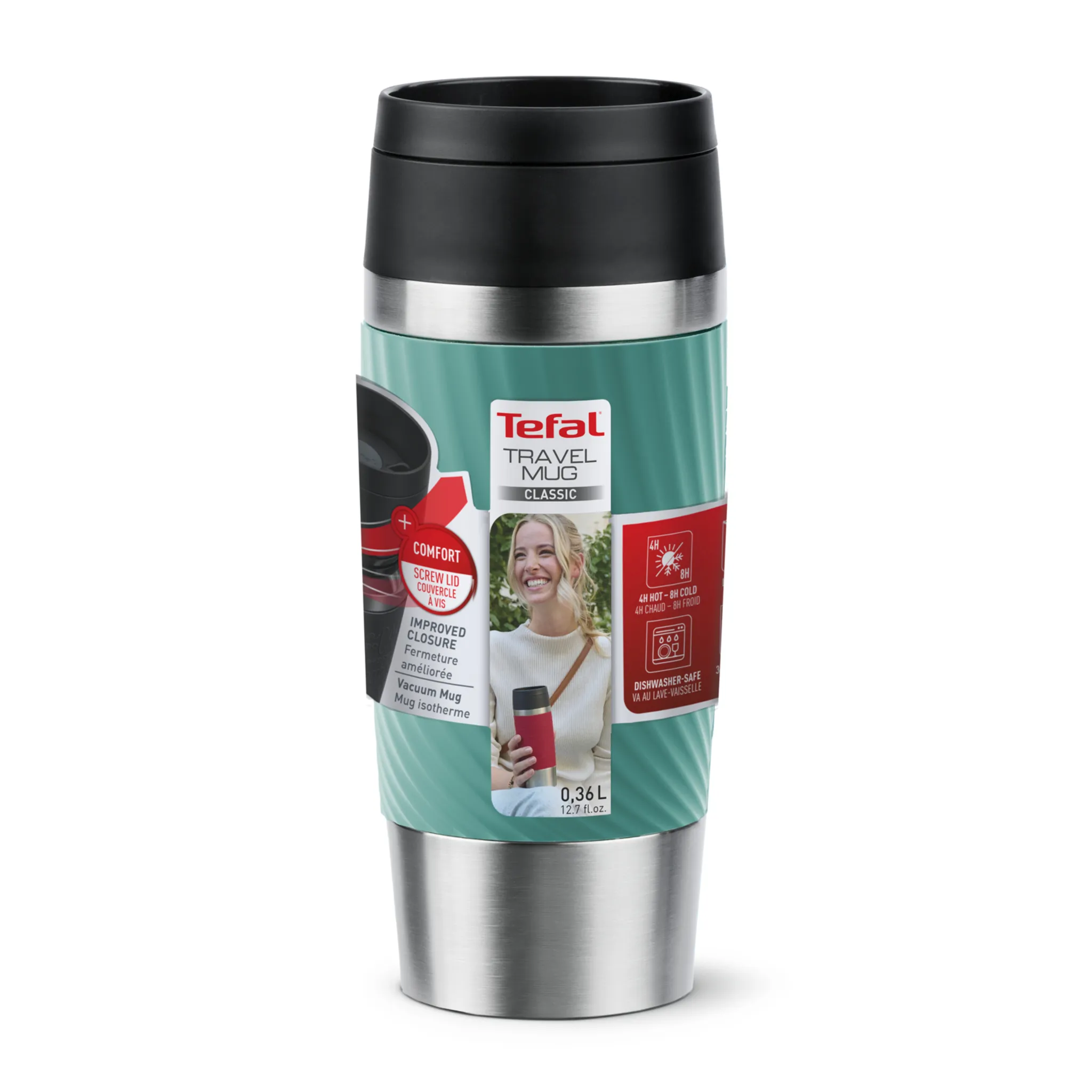 Термокружка Tefal TRAVEL MUG CLASSIC N2024310 0.36 л