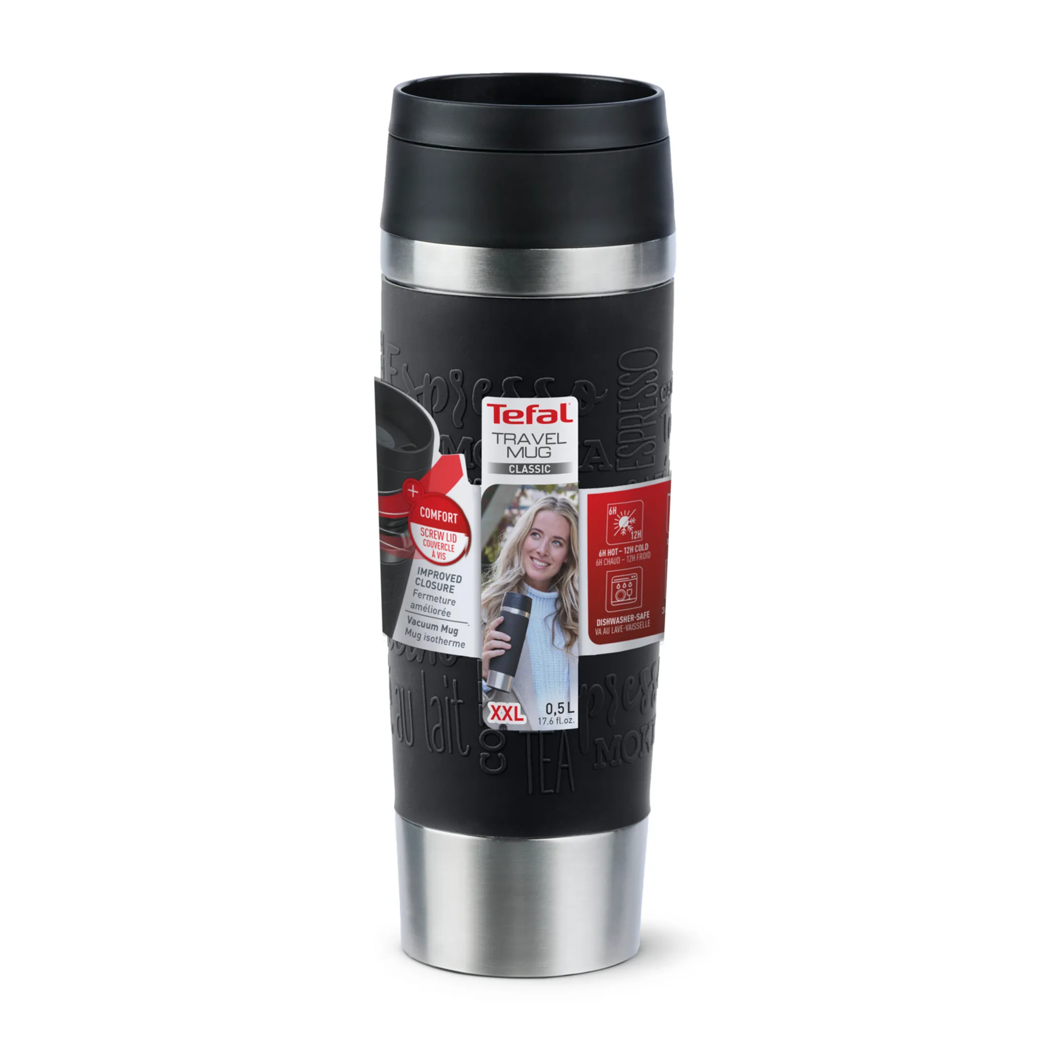 Термокружка Tefal TRAVEL MUG CLASSIC  N2022010 0.5 л