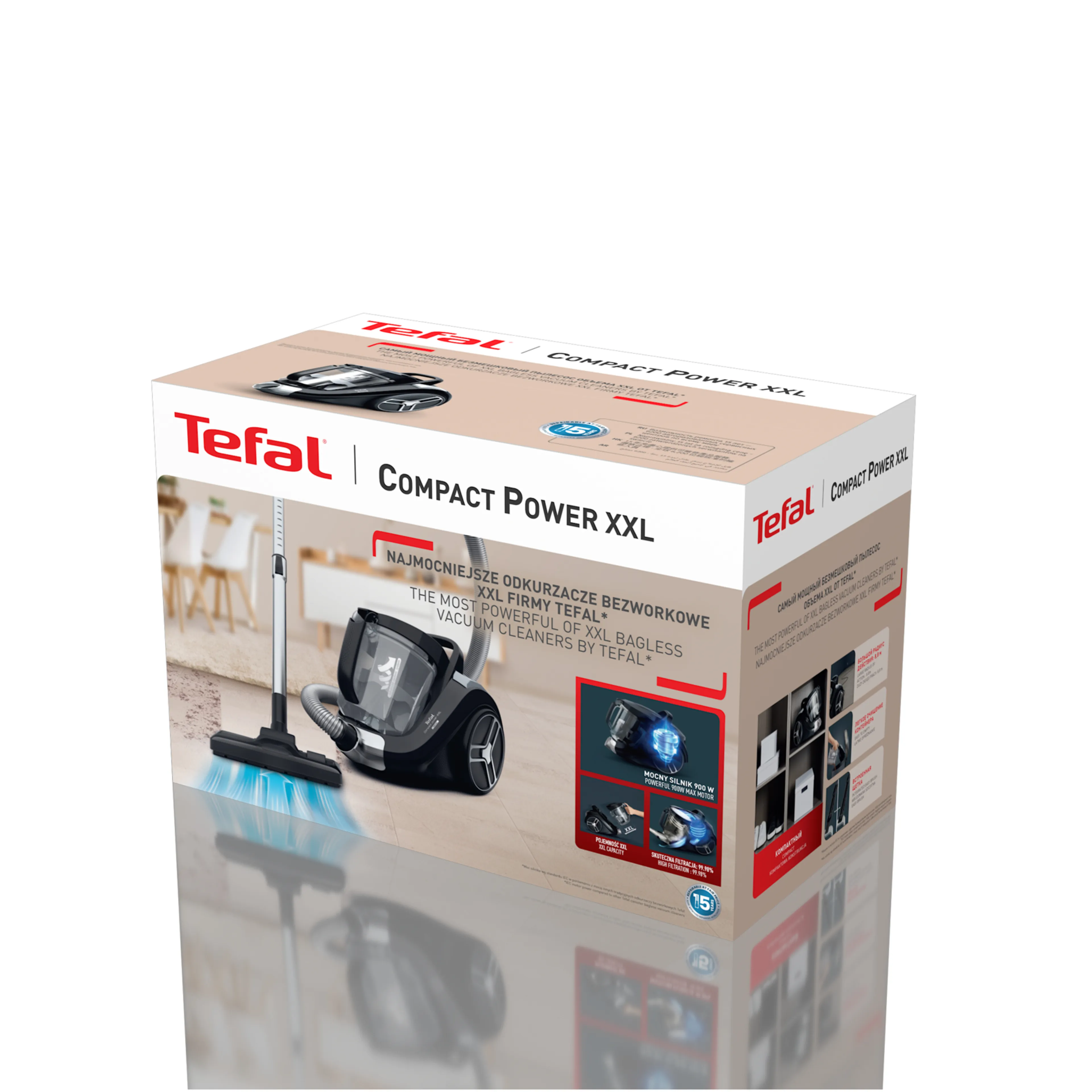 Пылесос с контейнером для пыли Tefal TW4B25EA