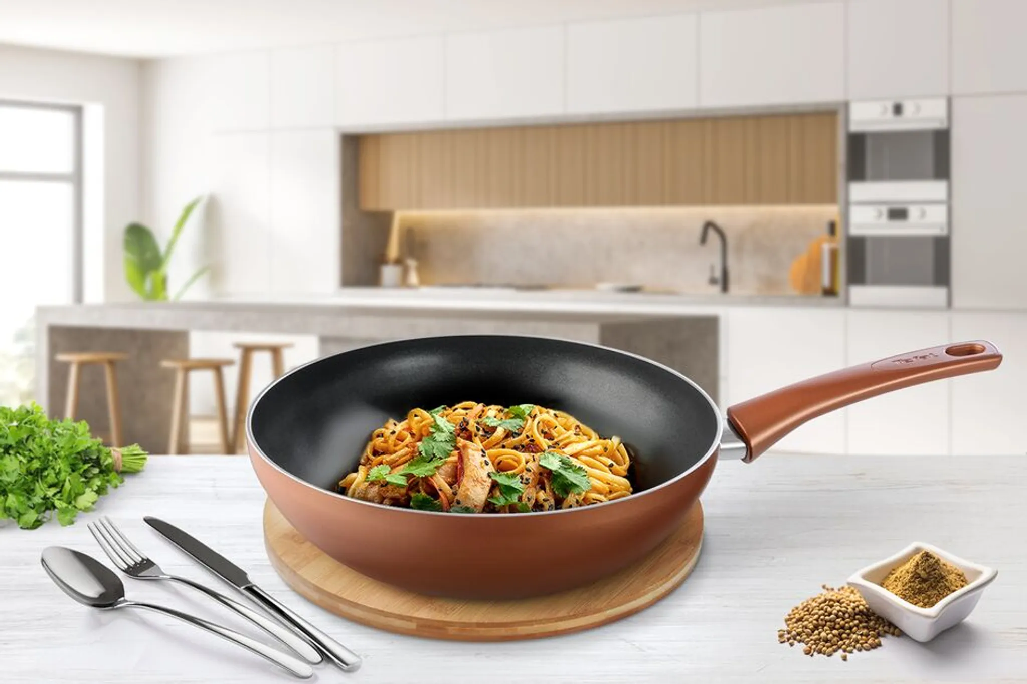 Сковорода-вок Tefal Maxima 28 см 04228628