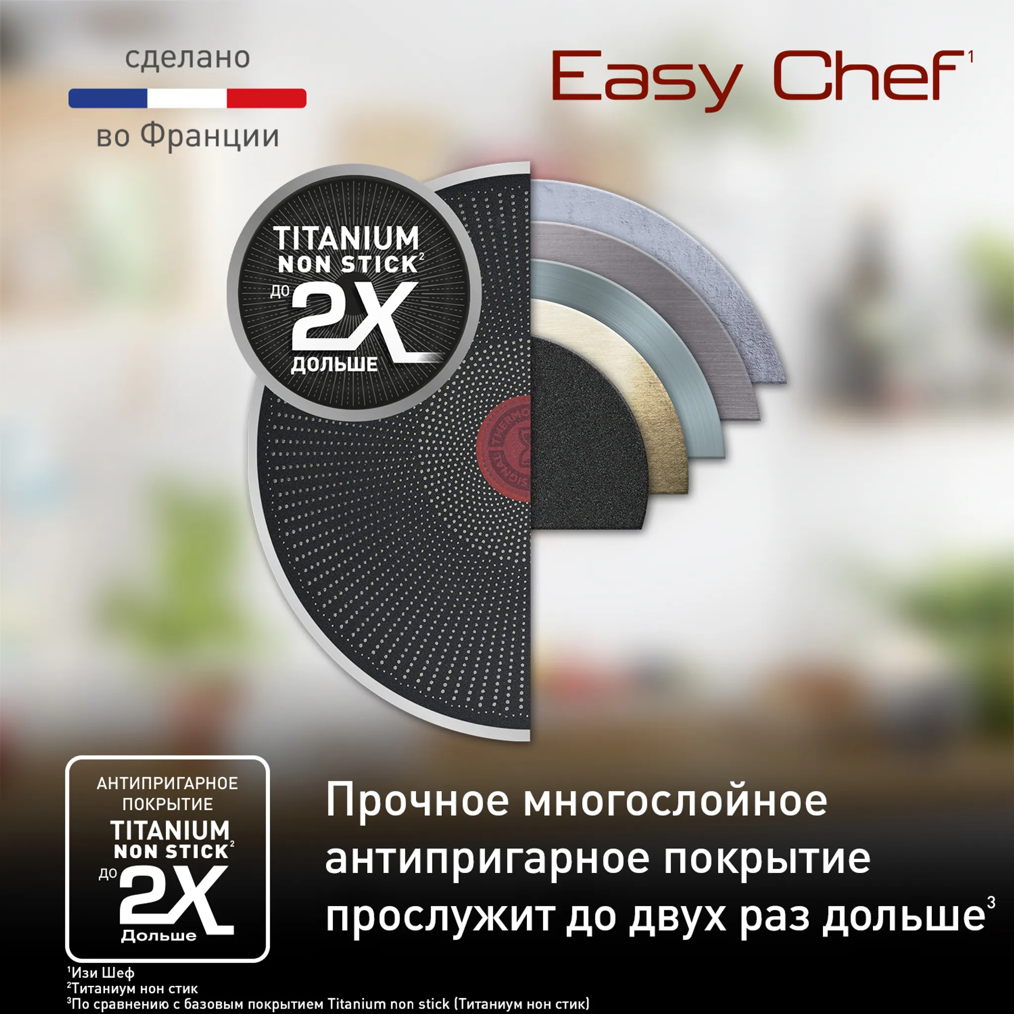 Индукционная сковорода Tefal Easy Chef G2700623