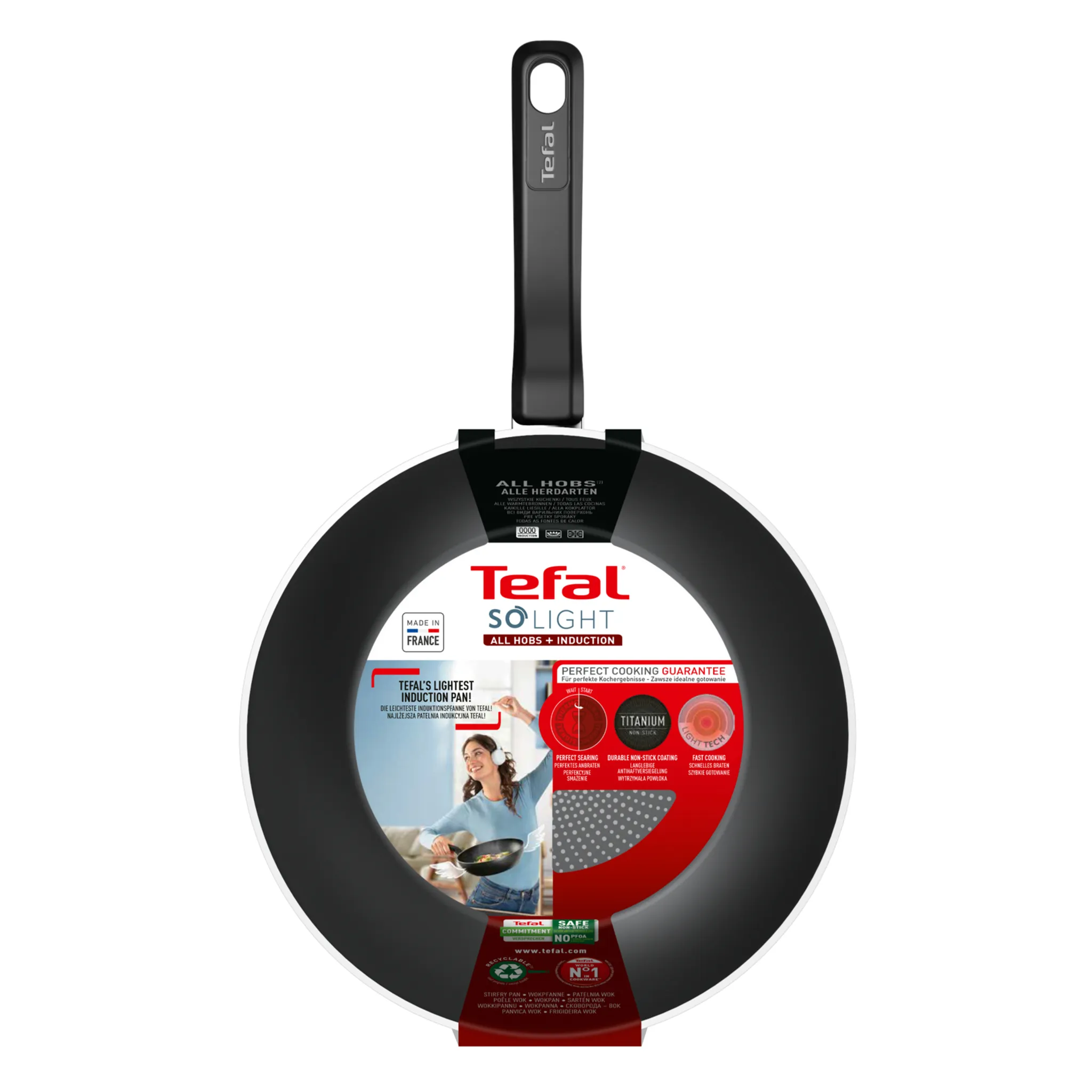 Сковорода-вок Tefal 28 см So' Light H0561942