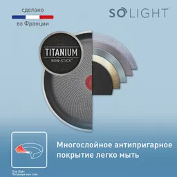 Сковорода-вок Tefal 28 см So' Light H0561942
