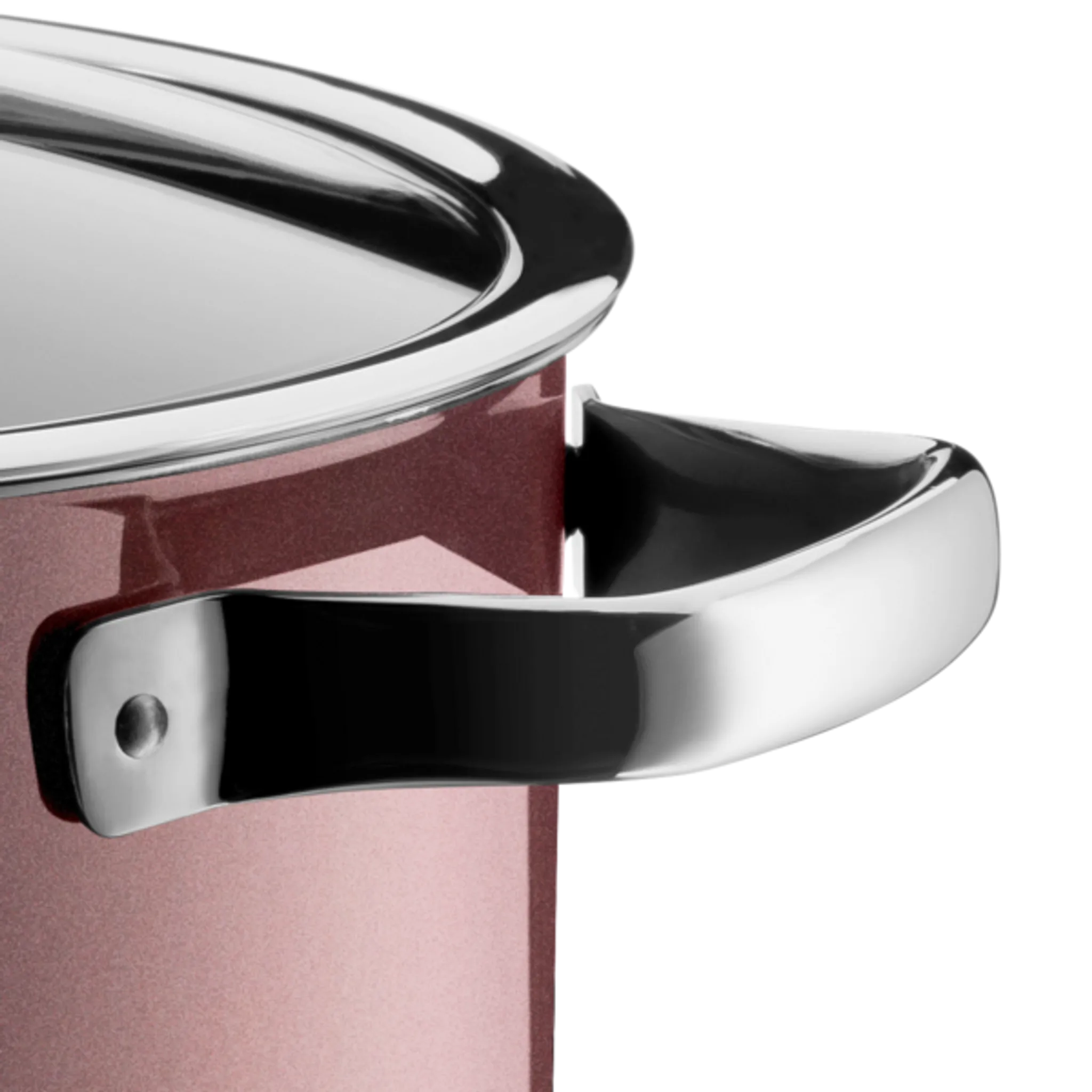 Набор кастрюль WMF Fusiontec Rose Quartz 4 предмета 16/20/20/24 см