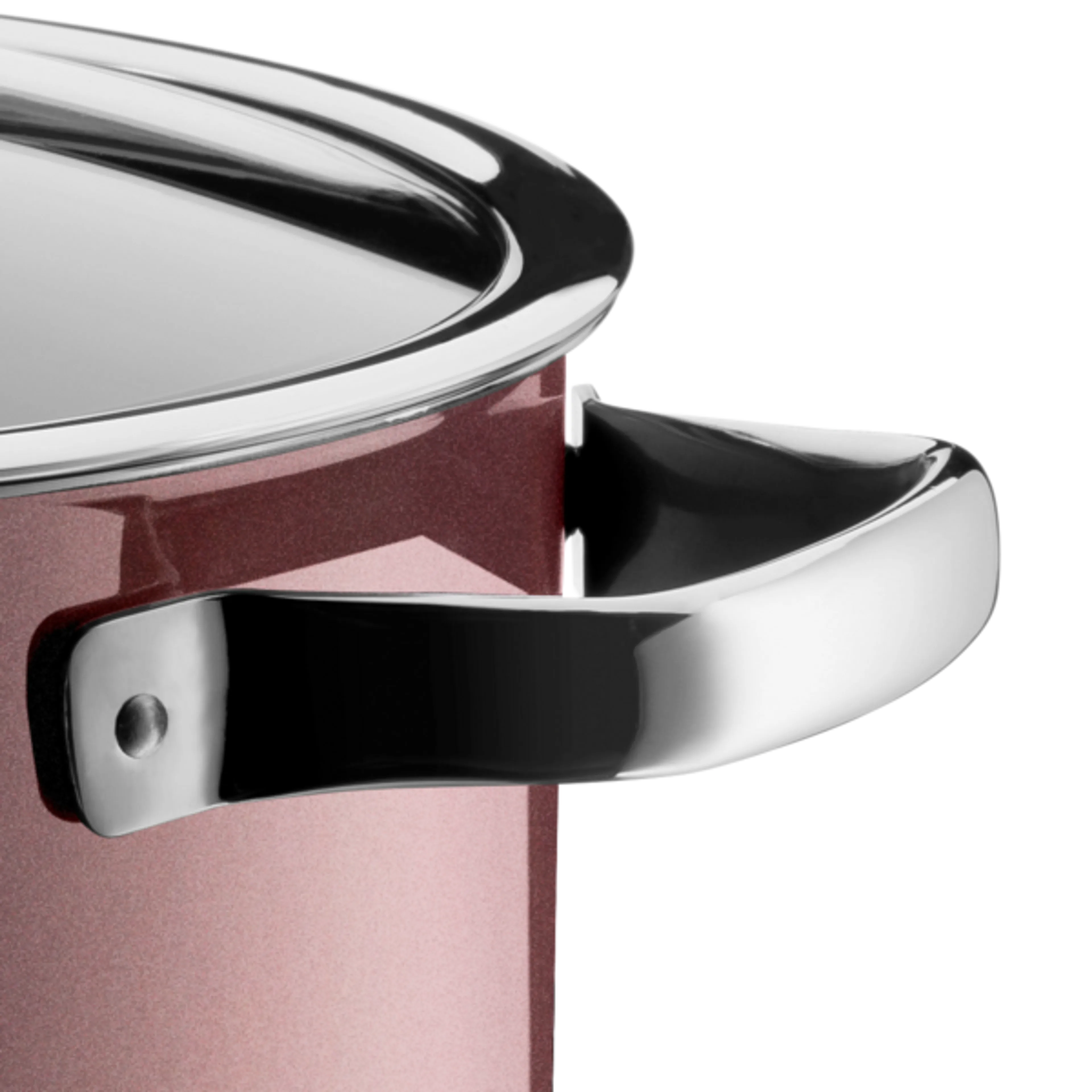 Набор кастрюль WMF Fusiontec Rose Quartz 4 предмета 16/20/20/24 см